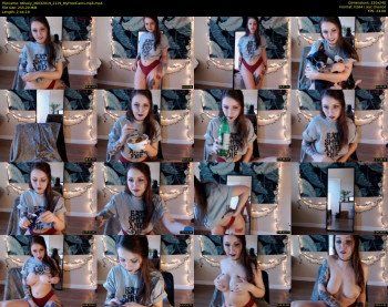 N0valy — 165 minute MyFreeCams cam show recording, SD, Mar 26, 2019