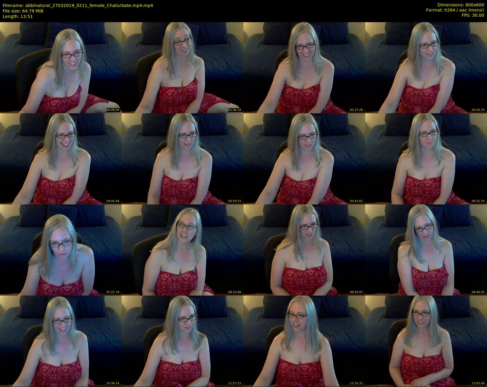 abbinatural — 14 minute Chaturbate female cam show recording, 480p, Mar 27, 2019