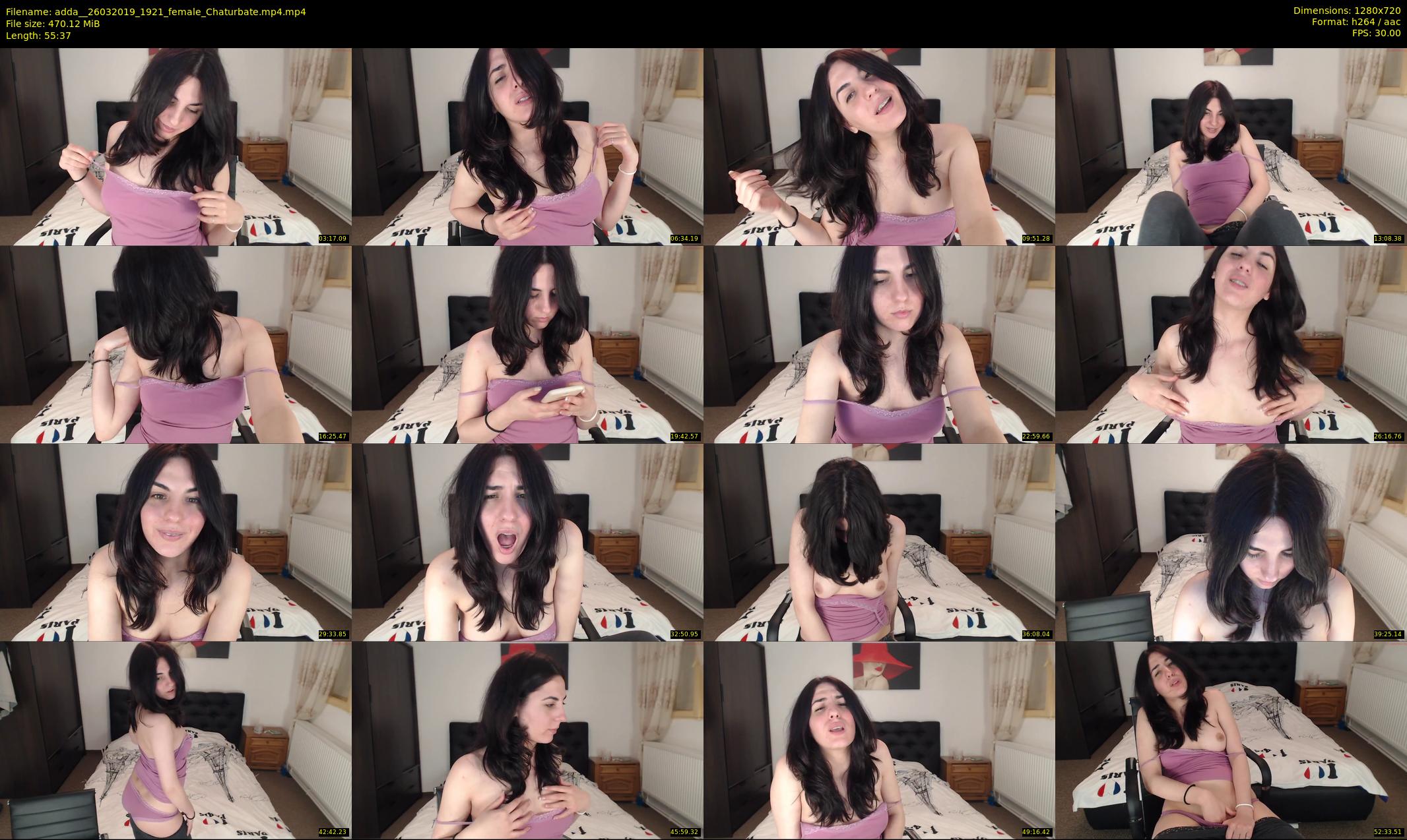 adda_ — 56 minute Chaturbate female cam show recording, 720p, Mar 26, 2019
