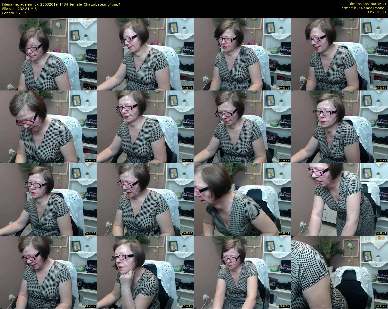 adelewildx — 58 minute Chaturbate female cam show recording, 480p, Mar 26, 2019