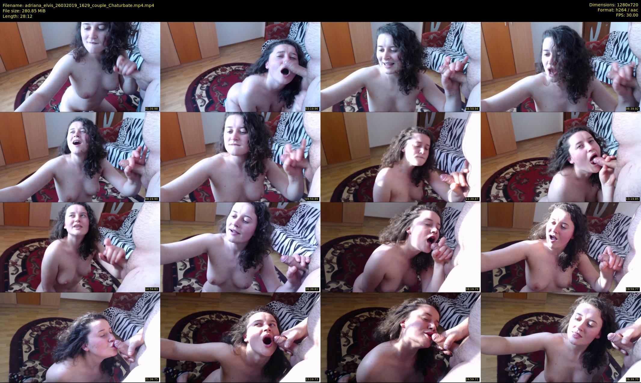 adriana_elvis — 29 minute Chaturbate couple cam show recording, 720p, Mar 26, 2019
