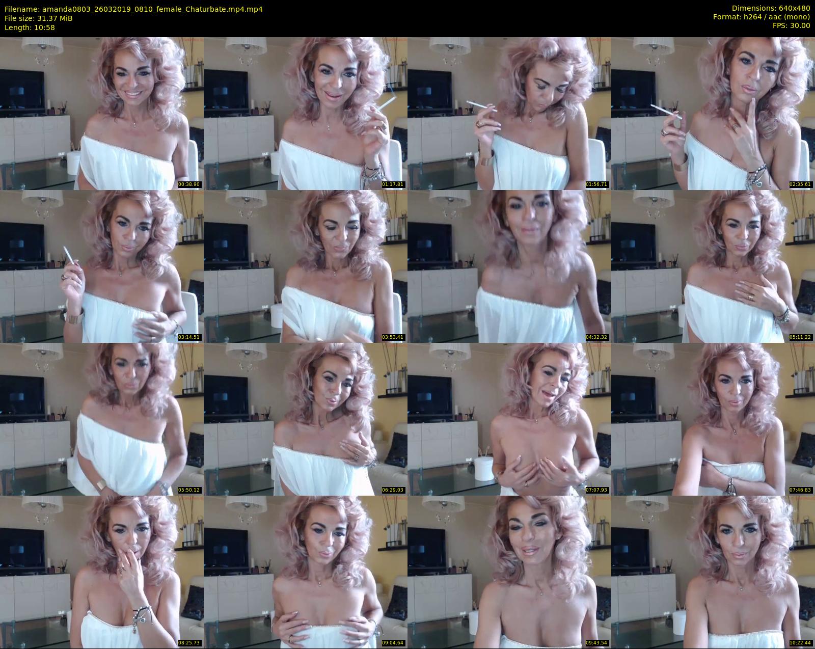 amanda0803 — 11 minute Chaturbate female cam show recording, 480p, Mar 26, 2019