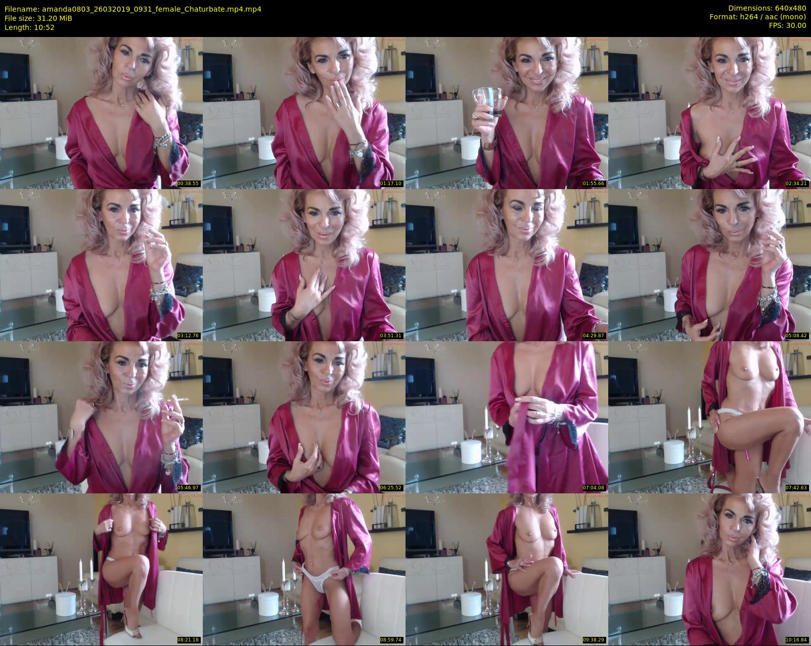 amanda0803 — 11 minute Chaturbate female cam show recording, 480p, Mar 26, 2019