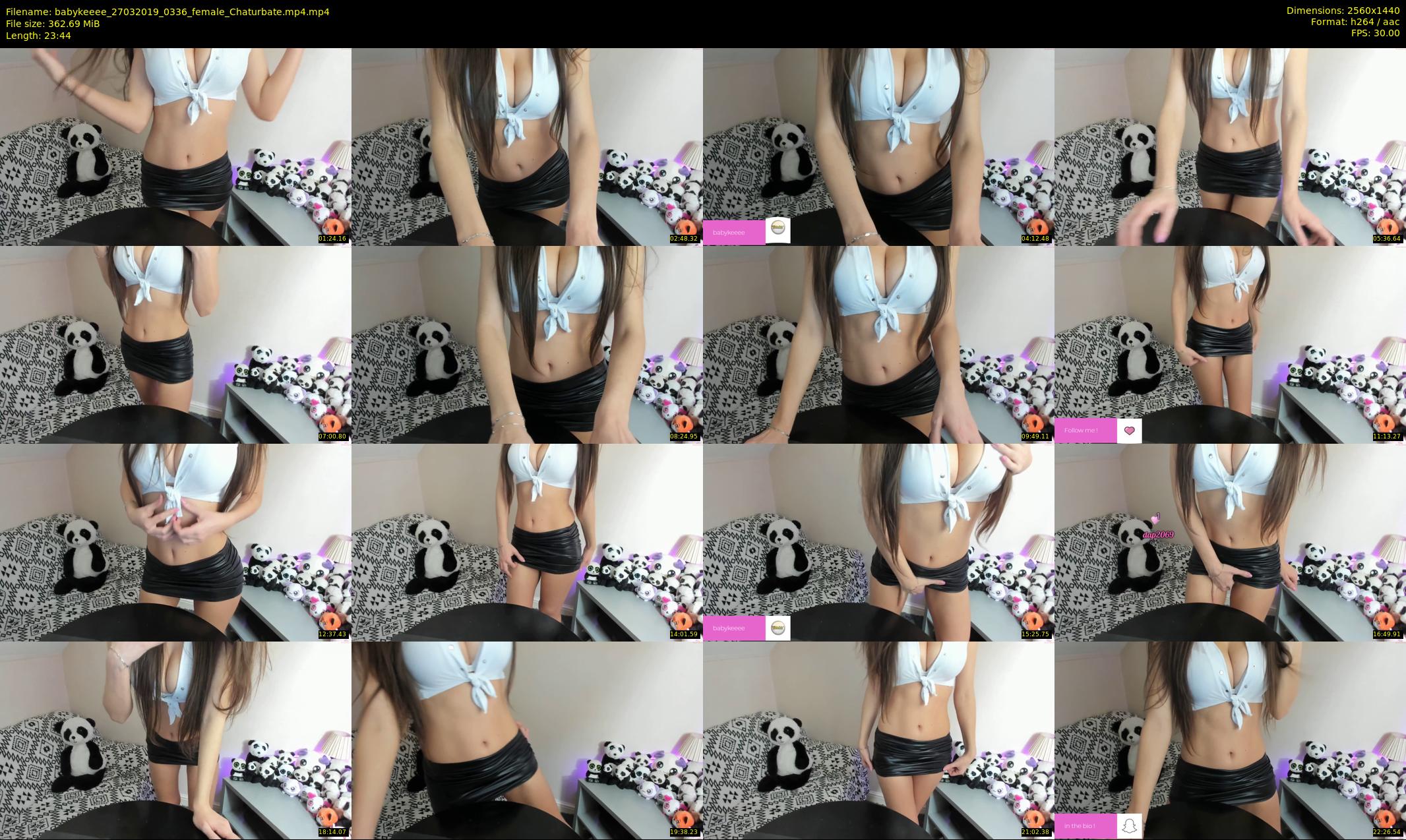 babykeeee — 24 minute Chaturbate female cam show recording, 1080p, Mar 27, 2019