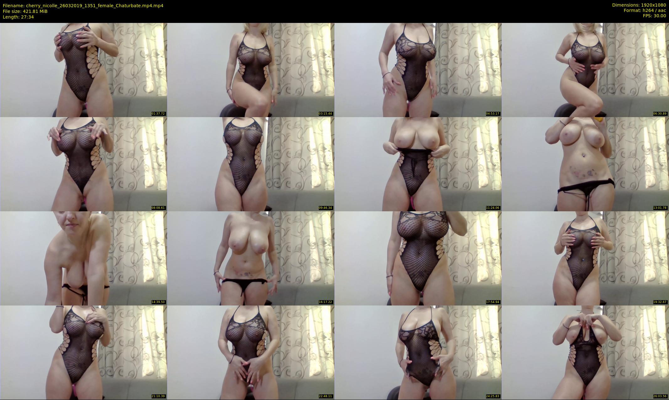 cherry_nicolle — 28 minute Chaturbate female cam show recording, 1080p, Mar 26, 2019
