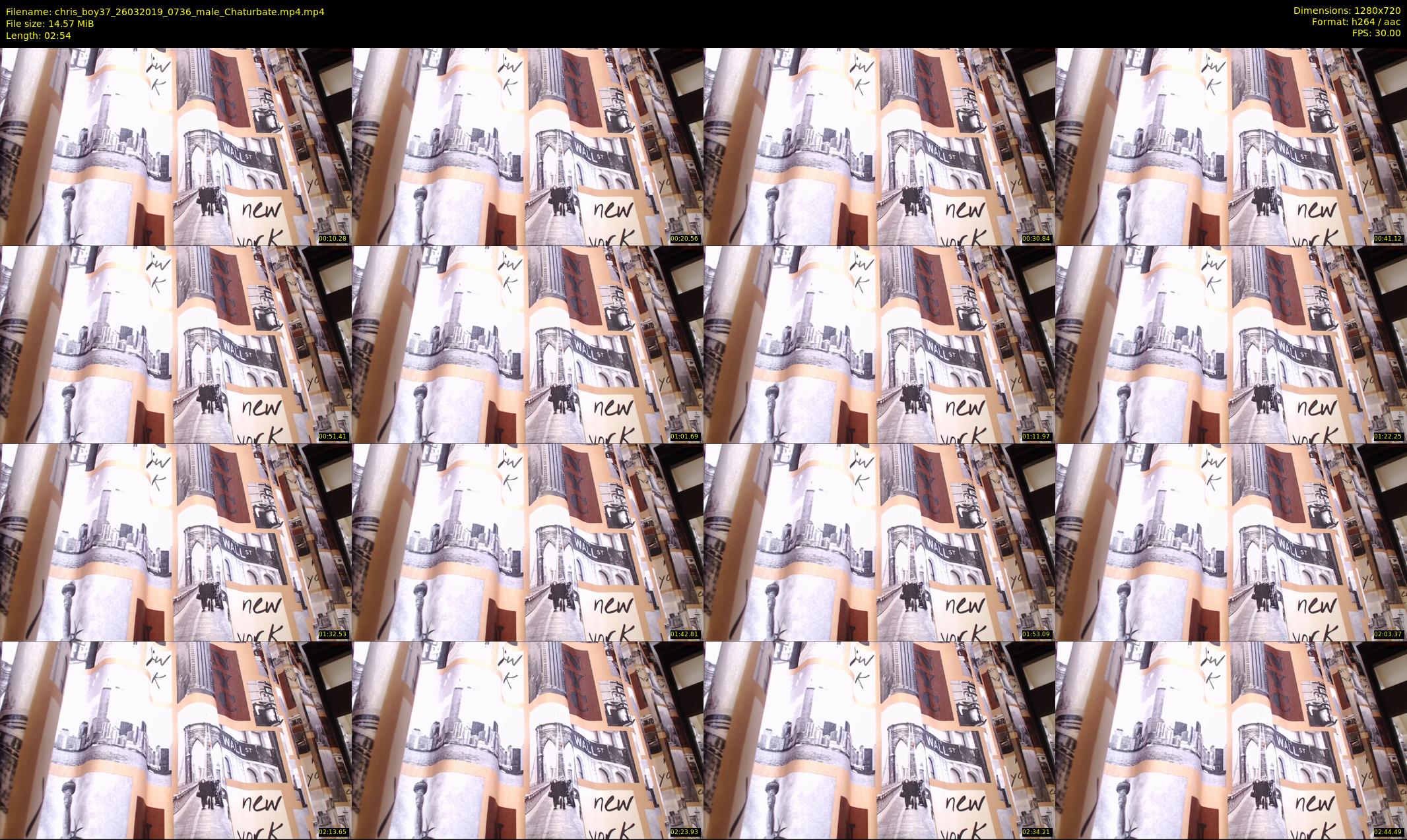 chris_boy37 — 3 minute Chaturbate male cam show recording, 720p, Mar 26, 2019