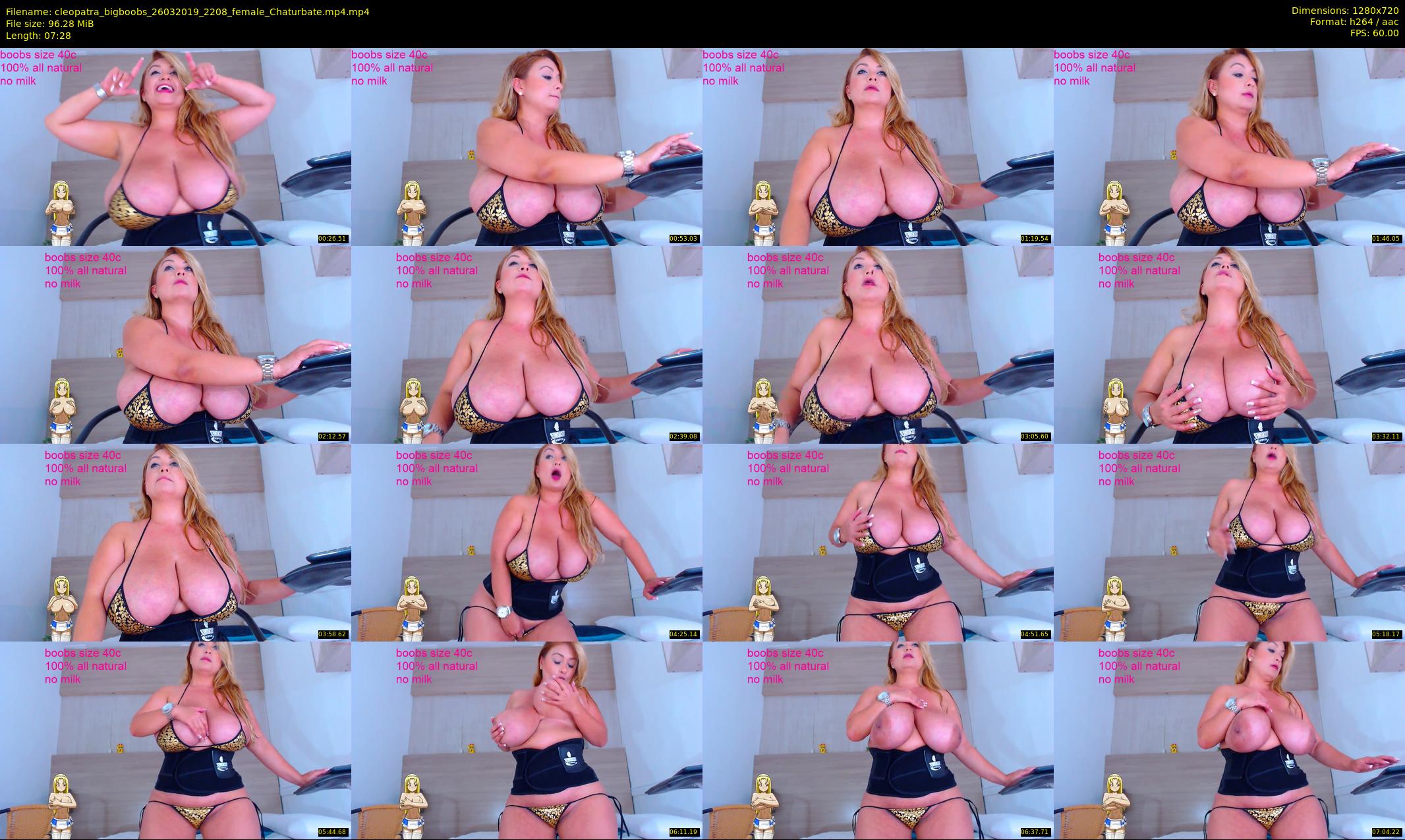 cleopatra_bigboobs — 8 minute Chaturbate female cam show recording, 720p, Mar 26, 2019