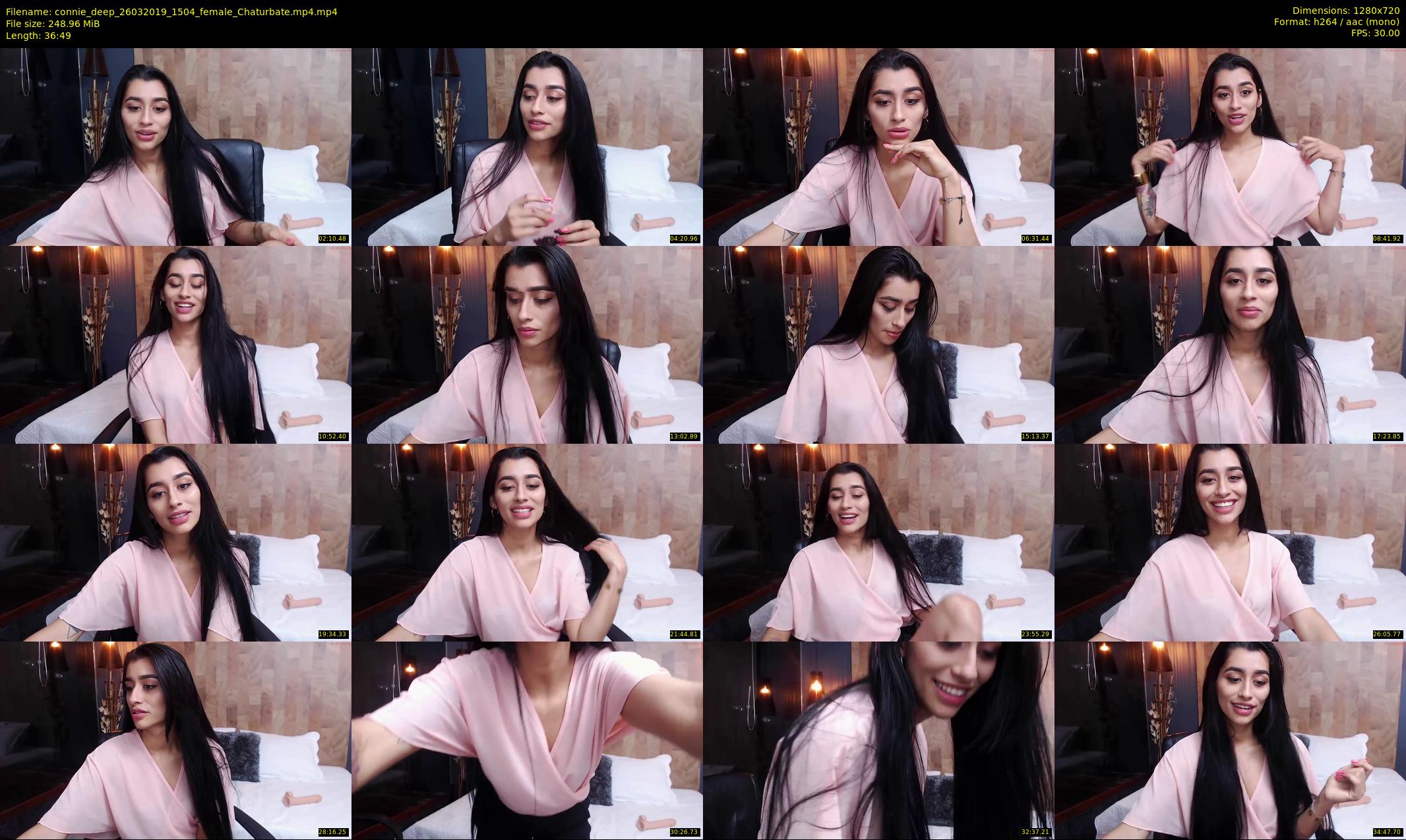 connie_deep — 37 minute Chaturbate female cam show recording, 720p, Mar 26, 2019