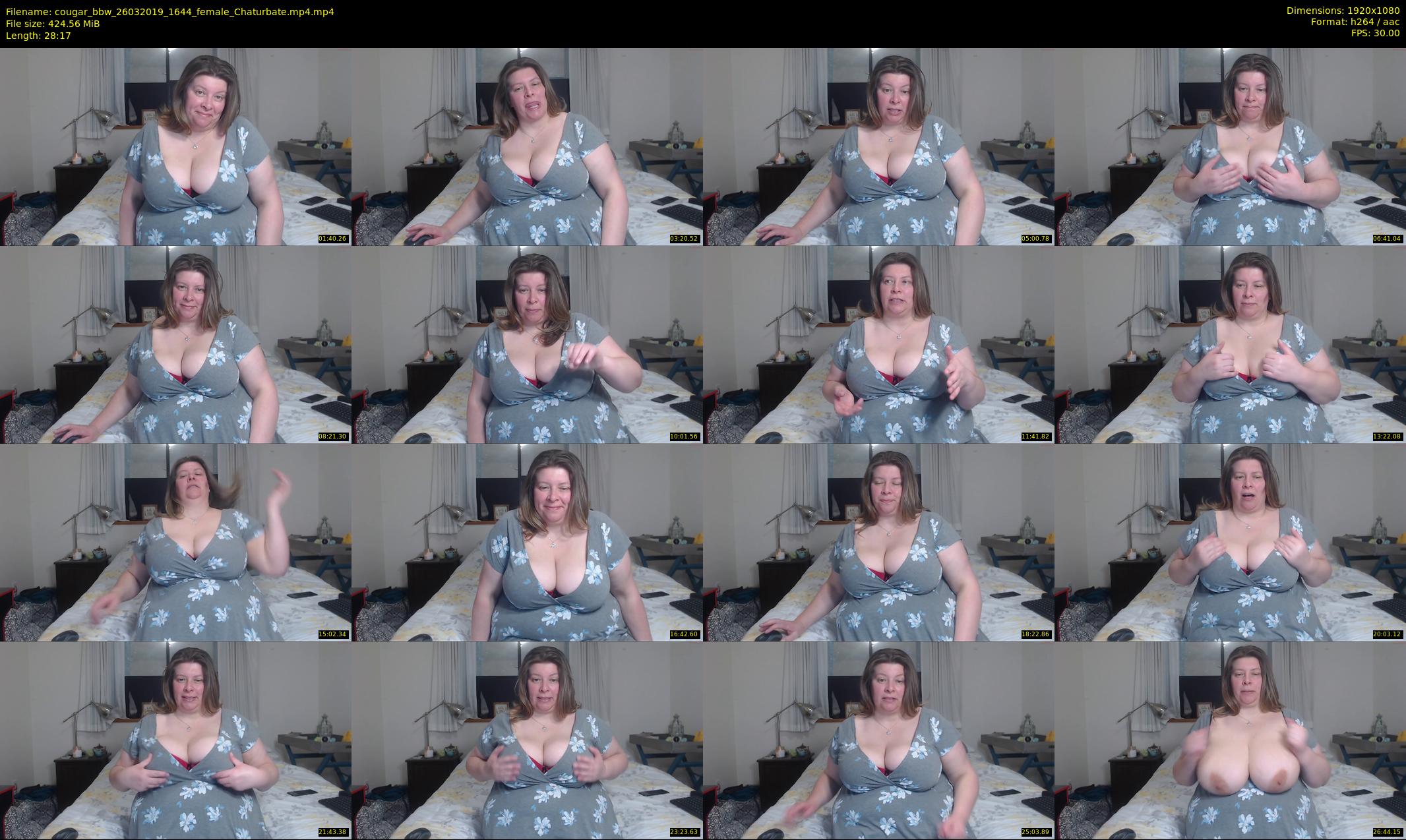 cougar_bbw — 29 minute Chaturbate female cam show recording, 1080p, Mar 26, 2019