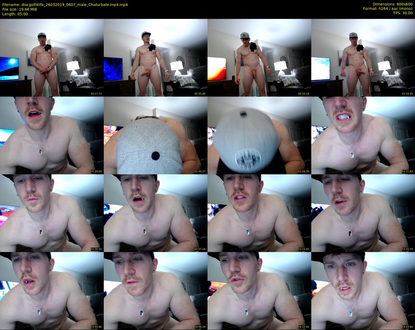 discgolf4life — 5 minute Chaturbate male cam show recording, 480p, Mar 26, 2019