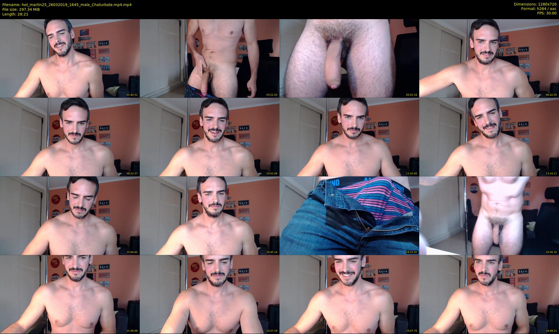 hot_martin25 — 29 minute Chaturbate male cam show recording, 720p, Mar 26, 2019