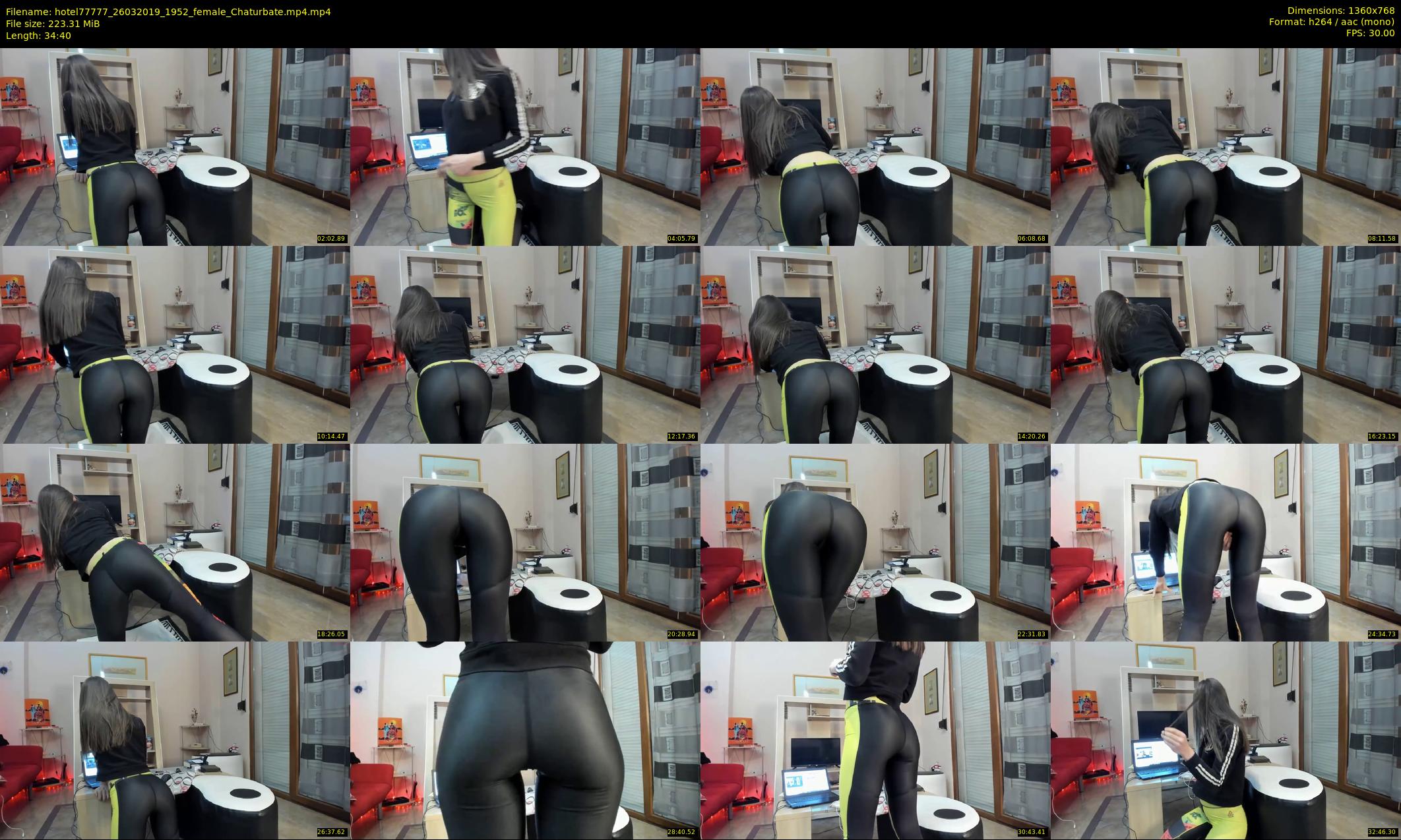 hotel77777 — 35 minute Chaturbate female cam show recording, 720p, Mar 26, 2019