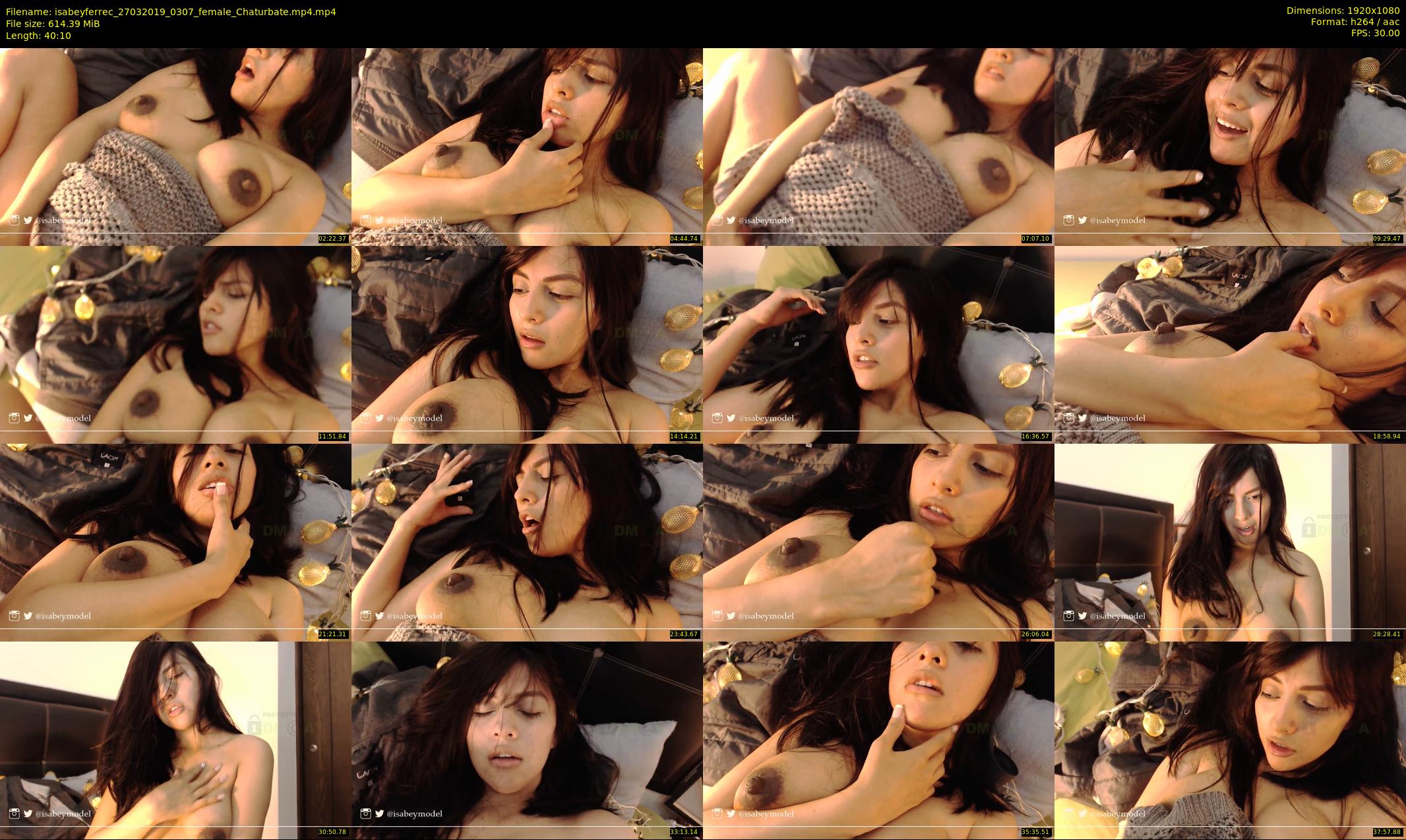 isabeyferrec — 41 minute Chaturbate female cam show recording, 1080p, Mar 27, 2019