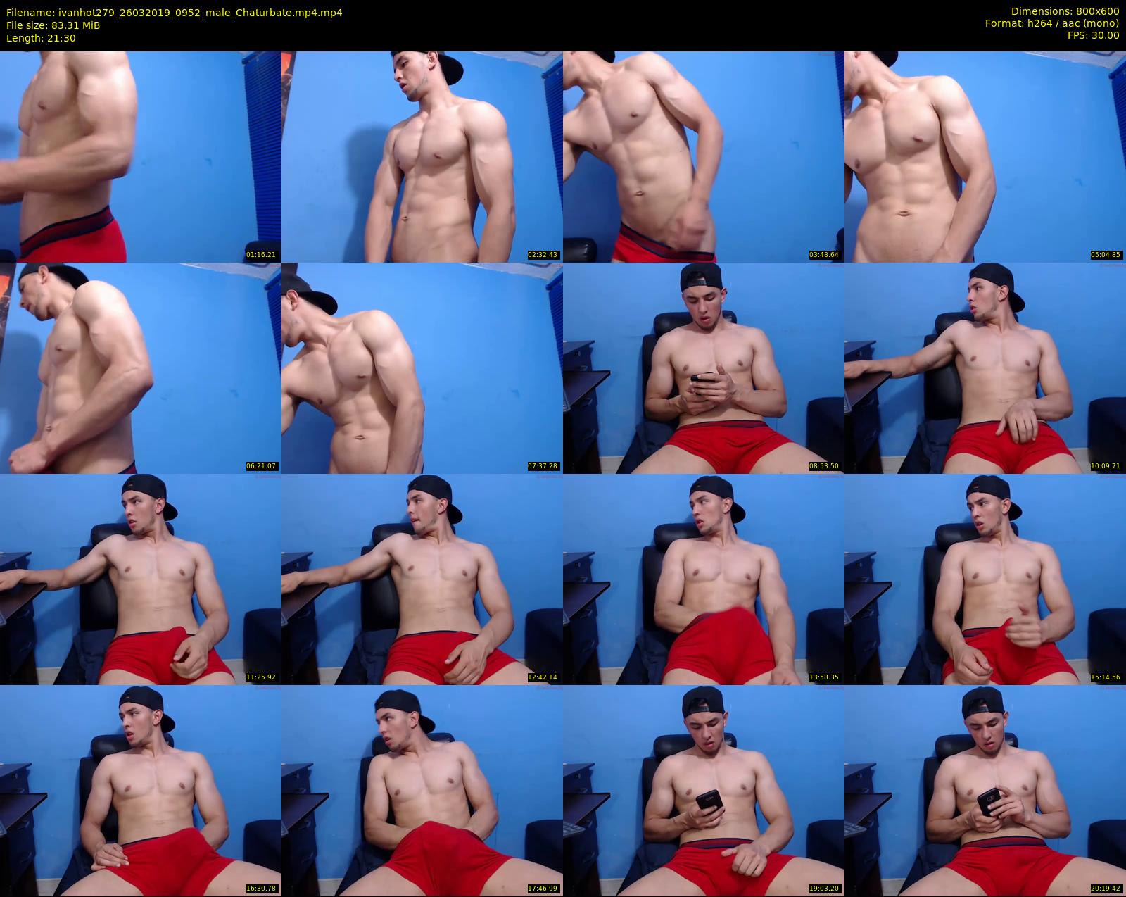ivanhot279 — 22 minute Chaturbate male cam show recording, 480p, Mar 26, 2019