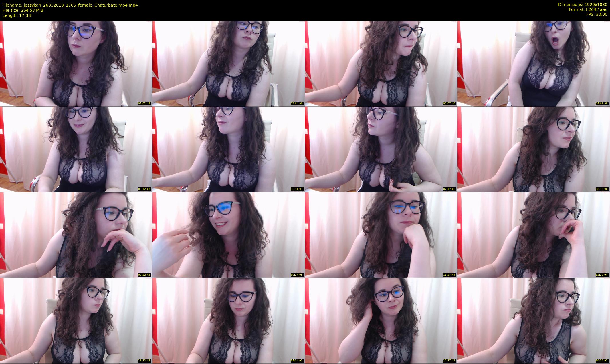 jessykah — 18 minute Chaturbate female cam show recording, 1080p, Mar 26, 2019
