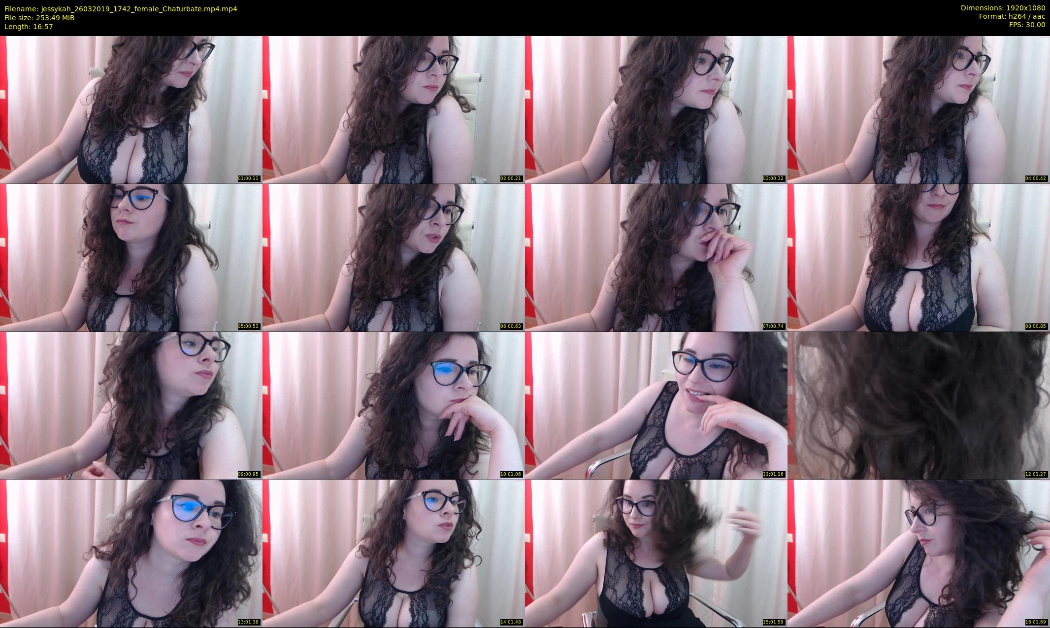 jessykah — 17 minute Chaturbate female cam show recording, 1080p, Mar 26, 2019