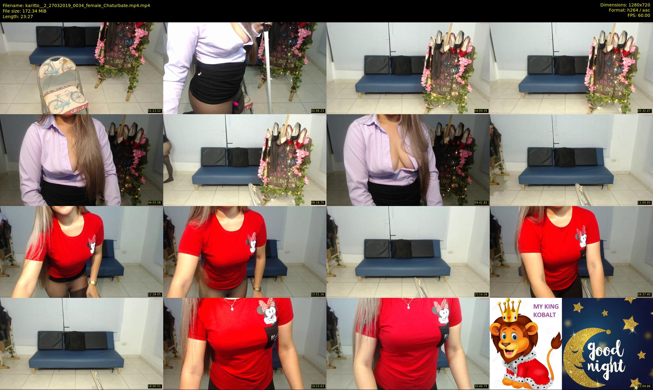 karitto__2 — 24 minute Chaturbate female cam show recording, 720p, Mar 27, 2019