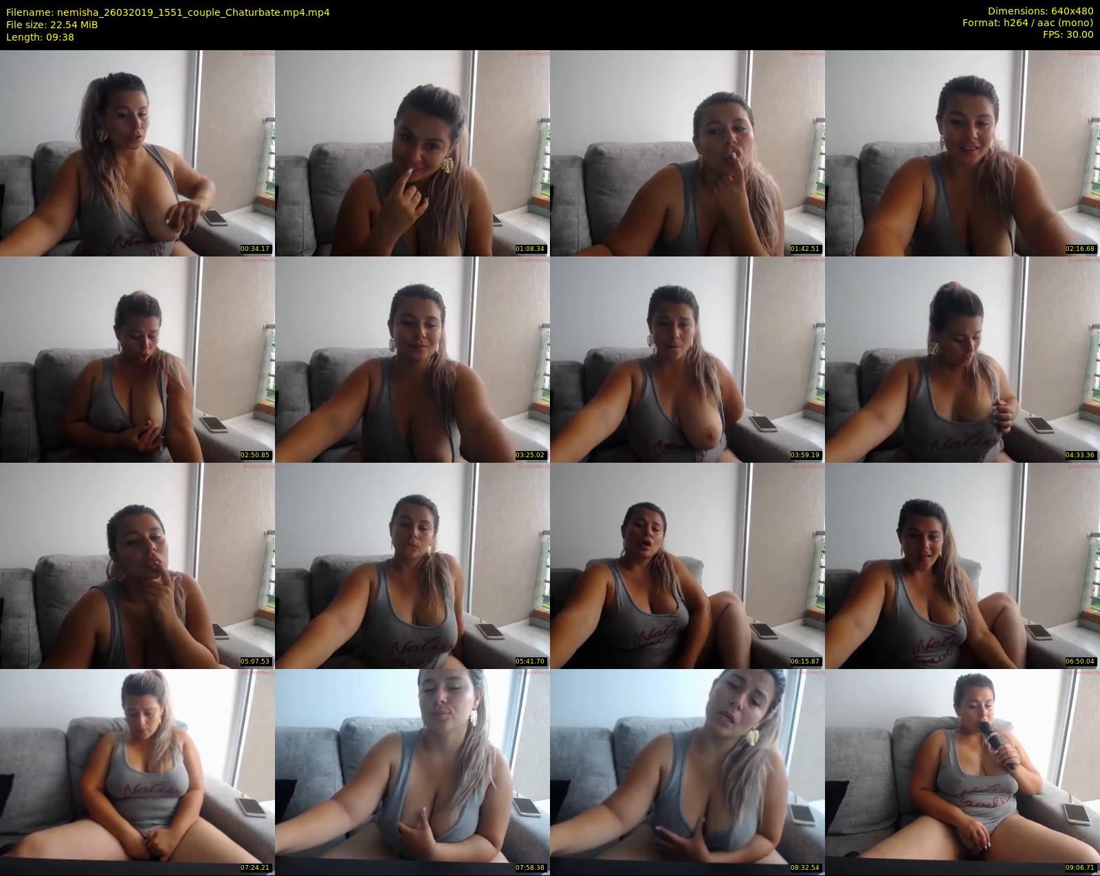 nemisha — 10 minute Chaturbate female cam show recording, 480p, Mar 26, 2019