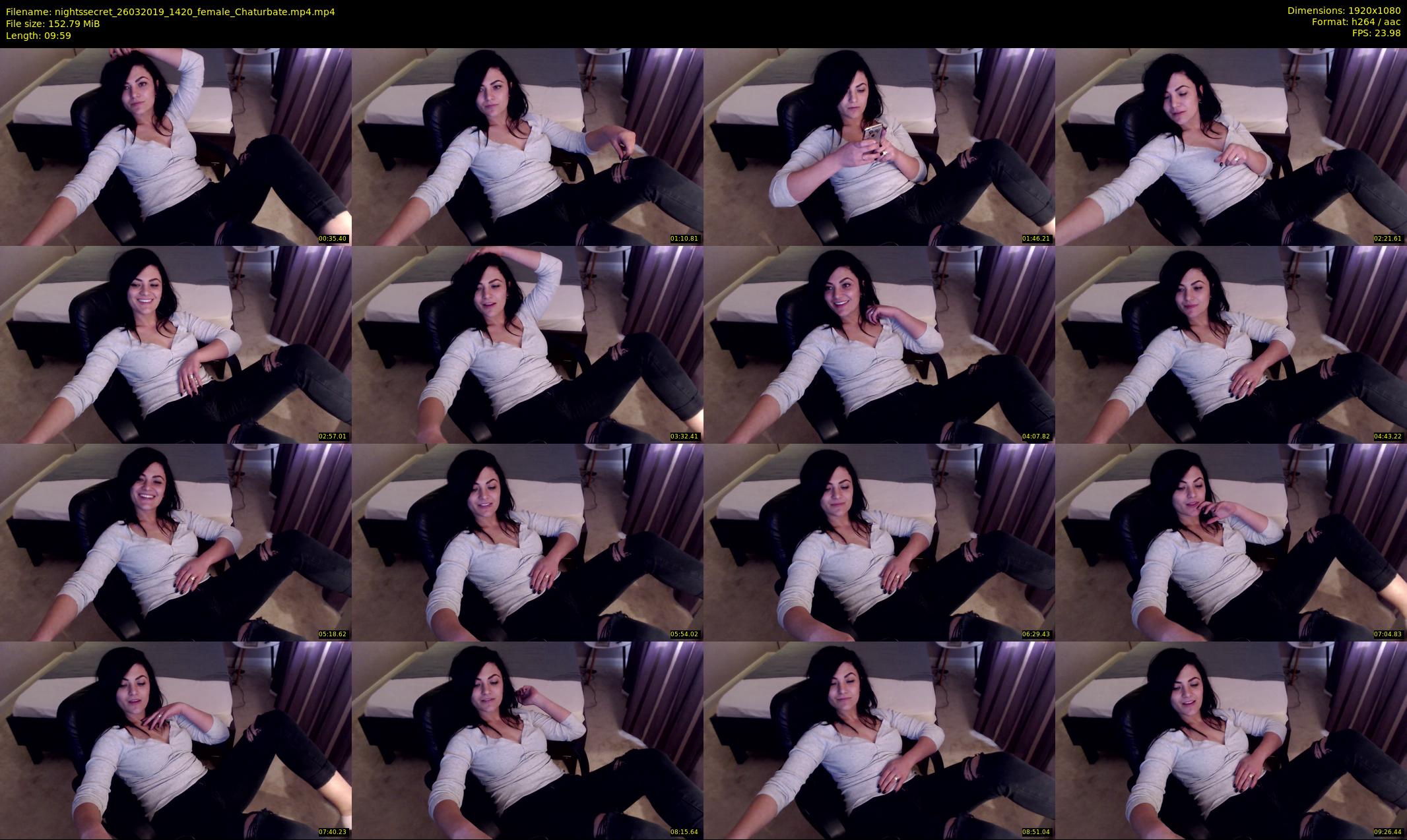 nightssecret — 10 minute Chaturbate female cam show recording, 1080p, Mar 26, 2019