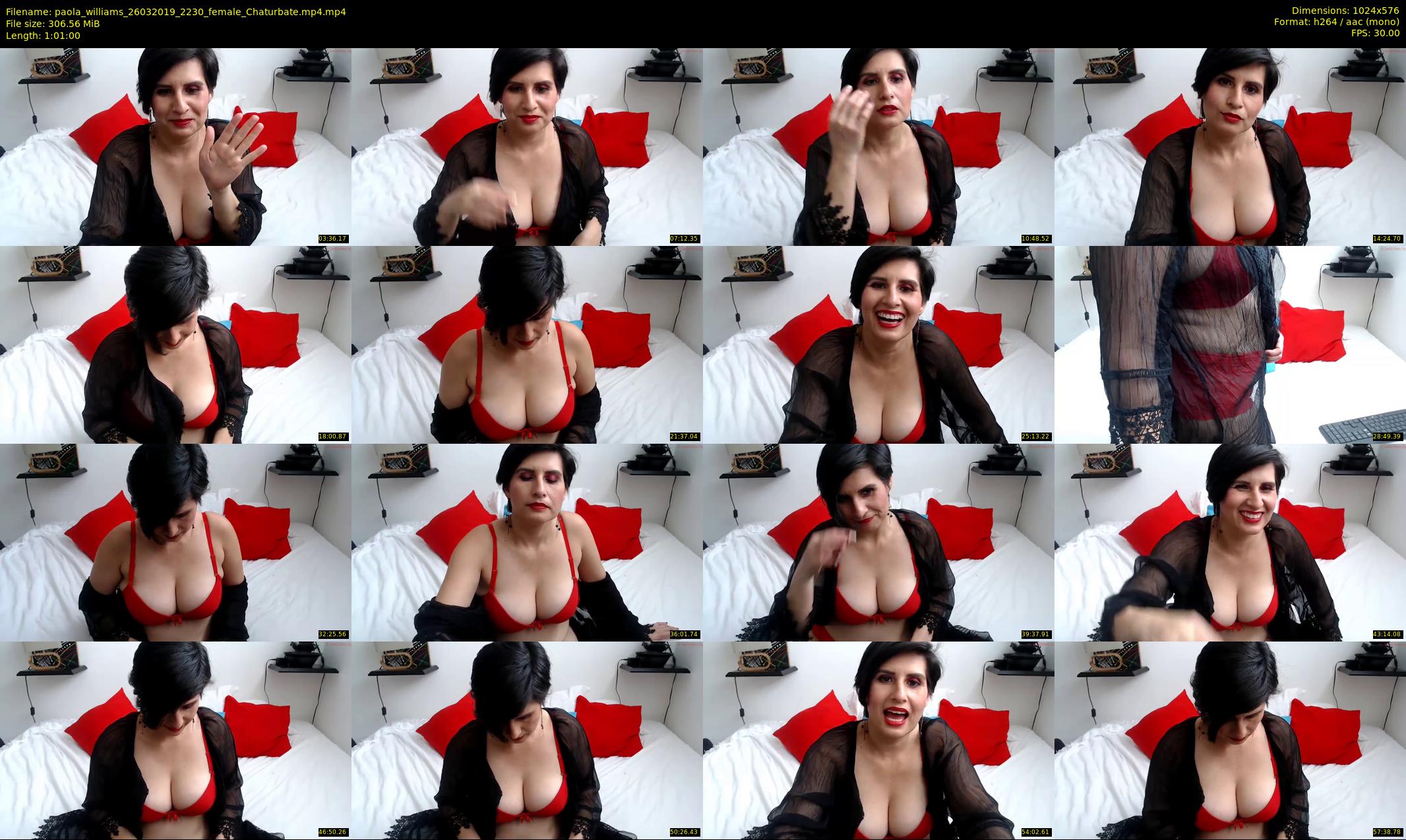 paola_williams — 61 minute Chaturbate female cam show recording, 480p, Mar 26, 2019