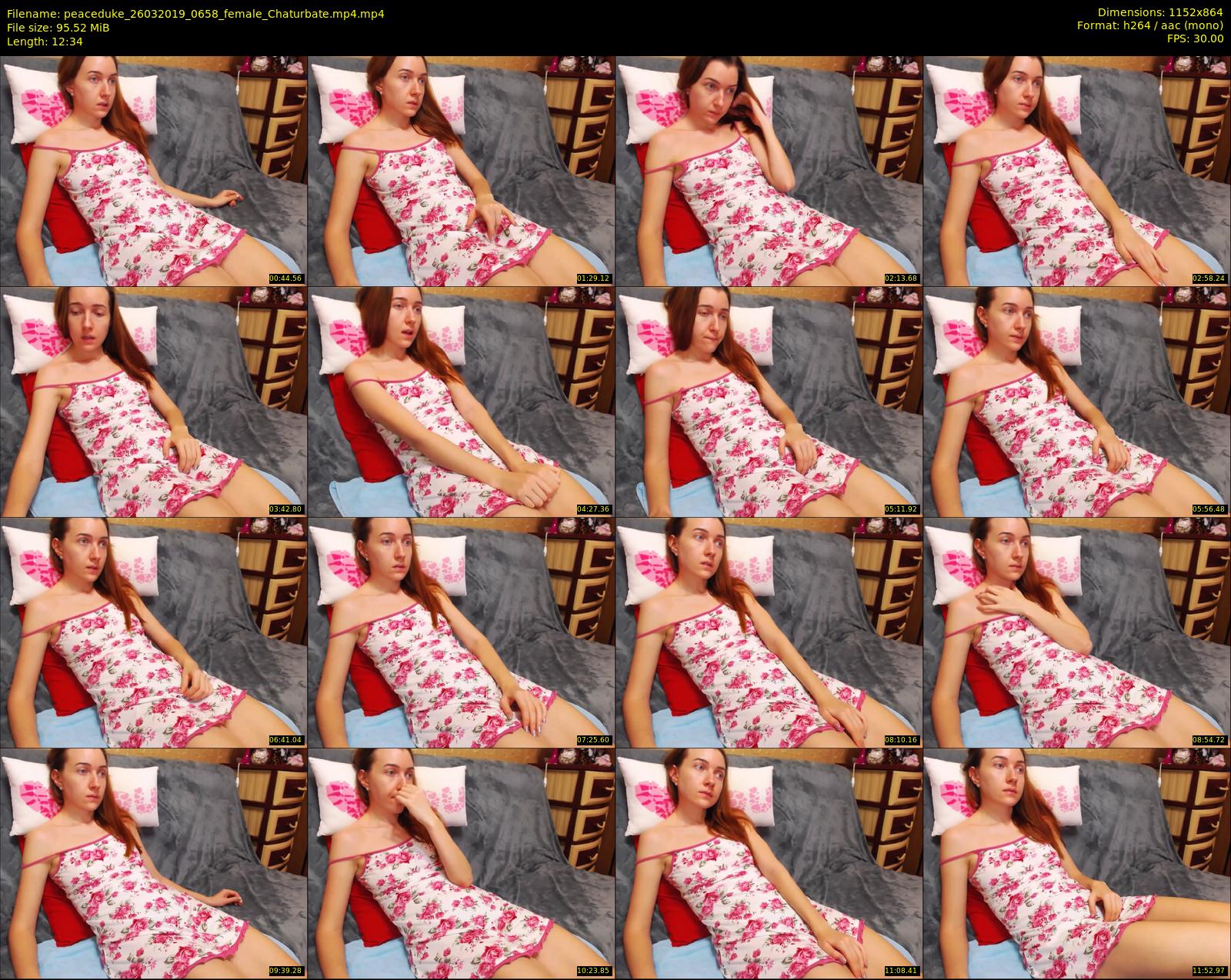 peaceduke — 13 minute Chaturbate female cam show recording, 720p, Mar 26, 2019
