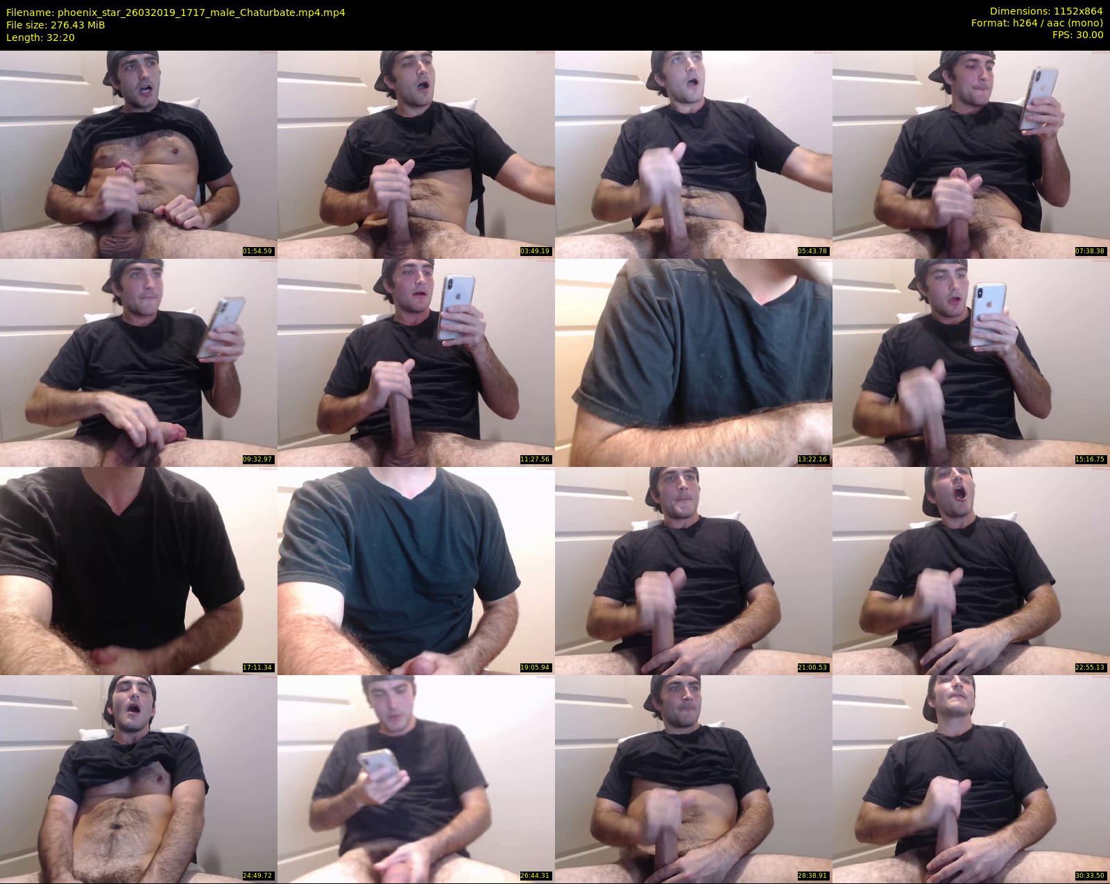 phoenix_star — 33 minute Chaturbate male cam show recording, 720p, Mar 26, 2019
