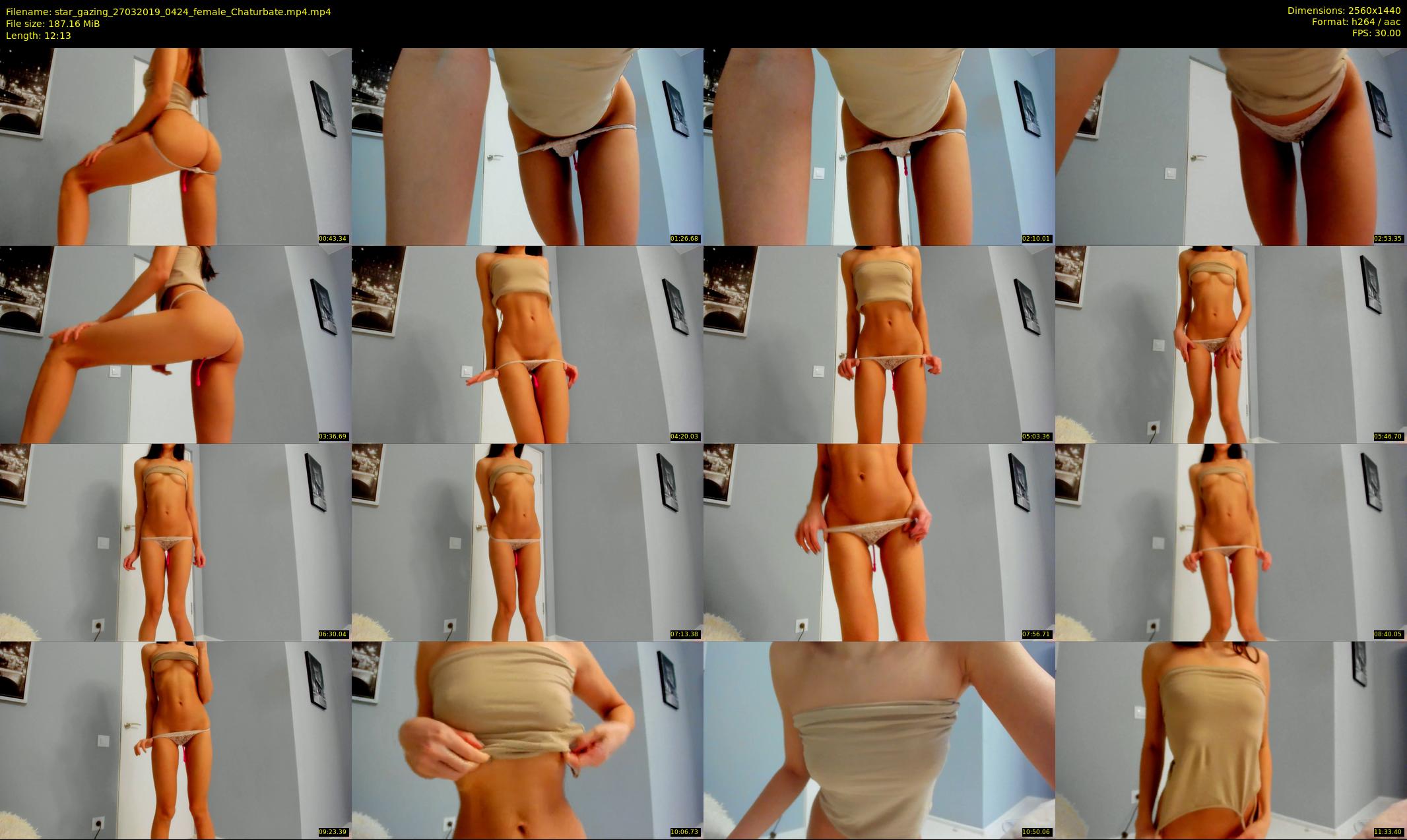 star_gazing — 13 minute Chaturbate female cam show recording, 1080p, Mar 27, 2019