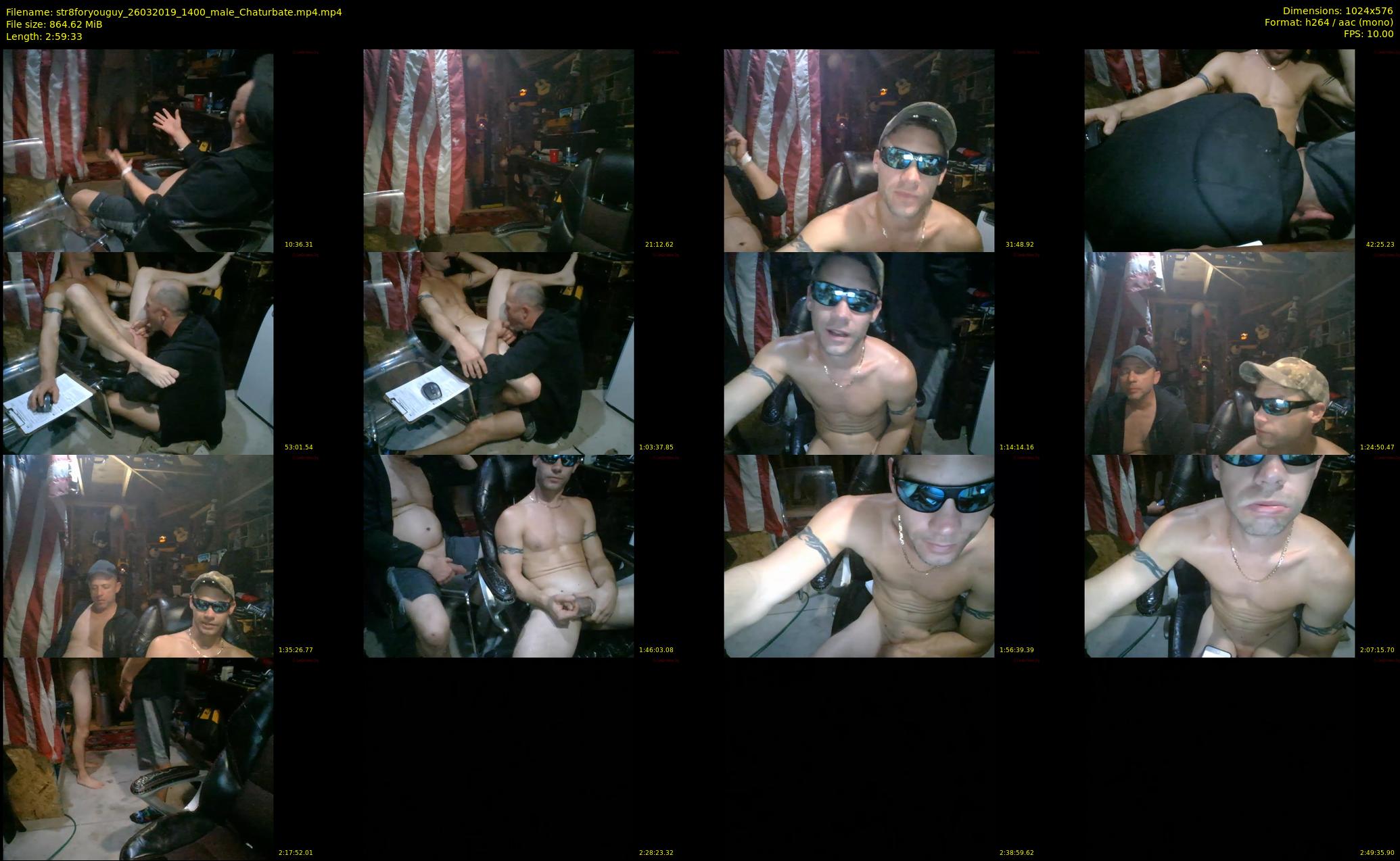 str8foryouguy — 180 minute Chaturbate male cam show recording, 480p, Mar 26, 2019