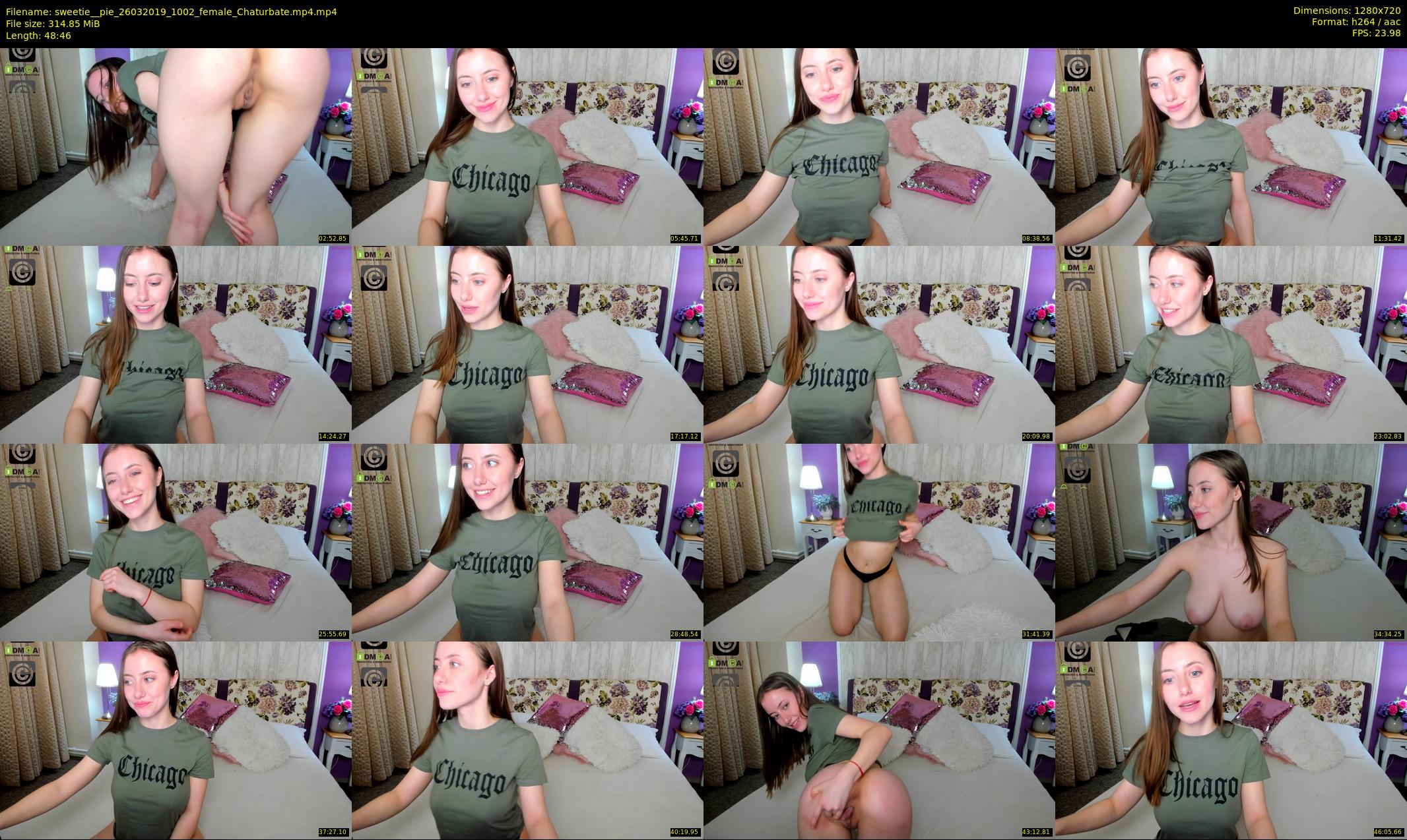 sweetie__pie — 49 minute Chaturbate female cam show recording, 720p, Mar 26, 2019