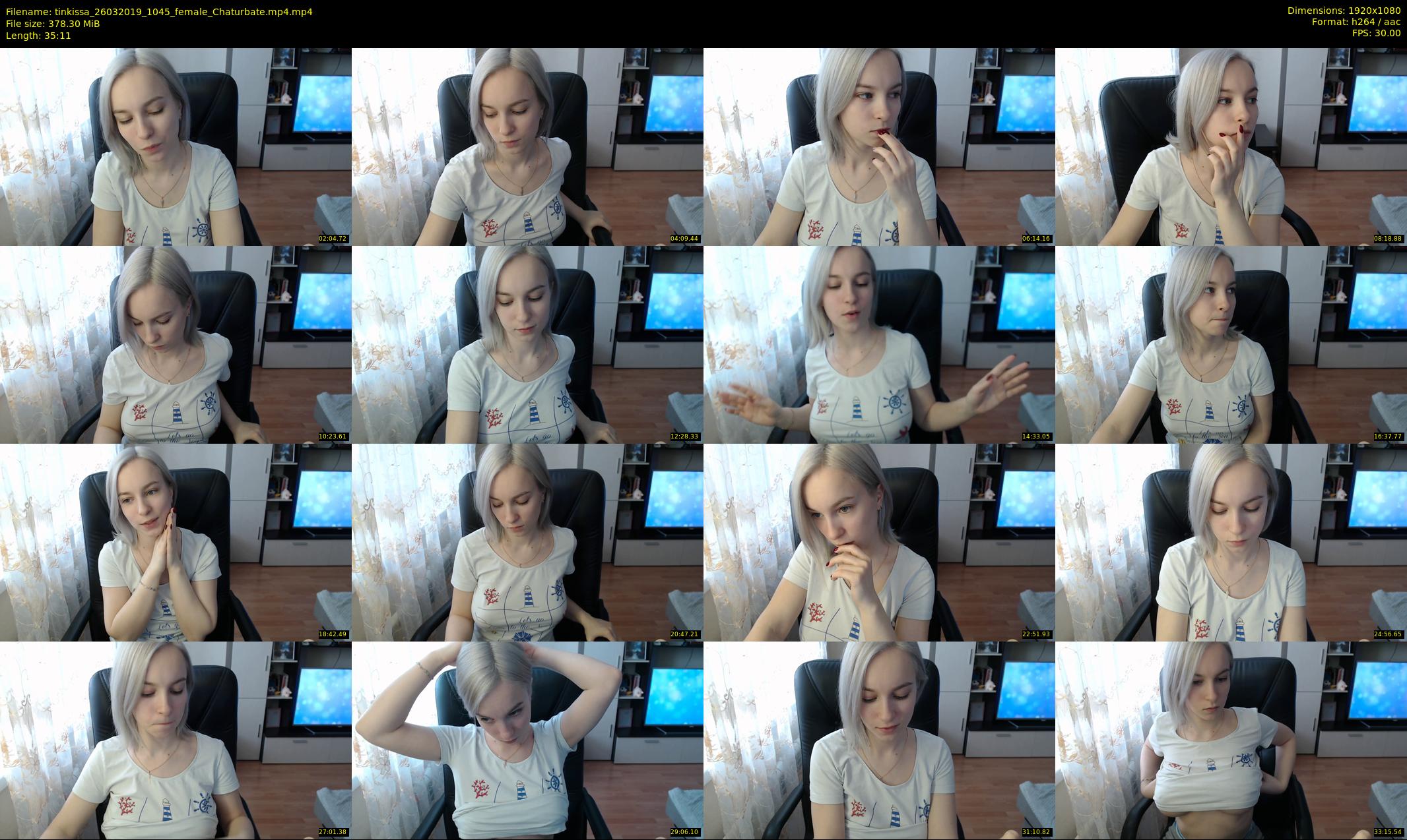 tinkissa — 36 minute Chaturbate couple cam show recording, 1080p, Mar 26, 2019