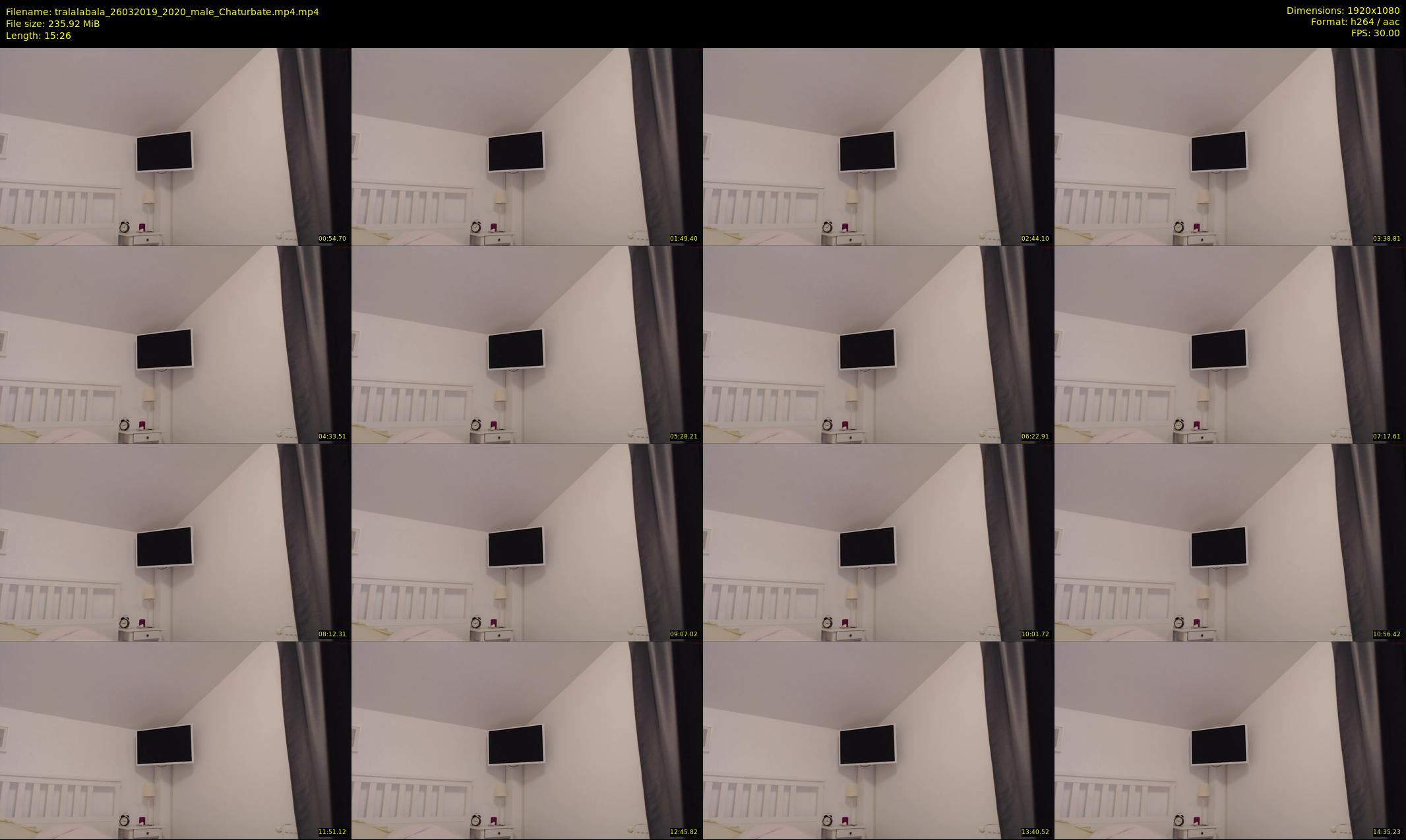 tralalabala — 16 minute Chaturbate male cam show recording, 1080p, Mar 26, 2019