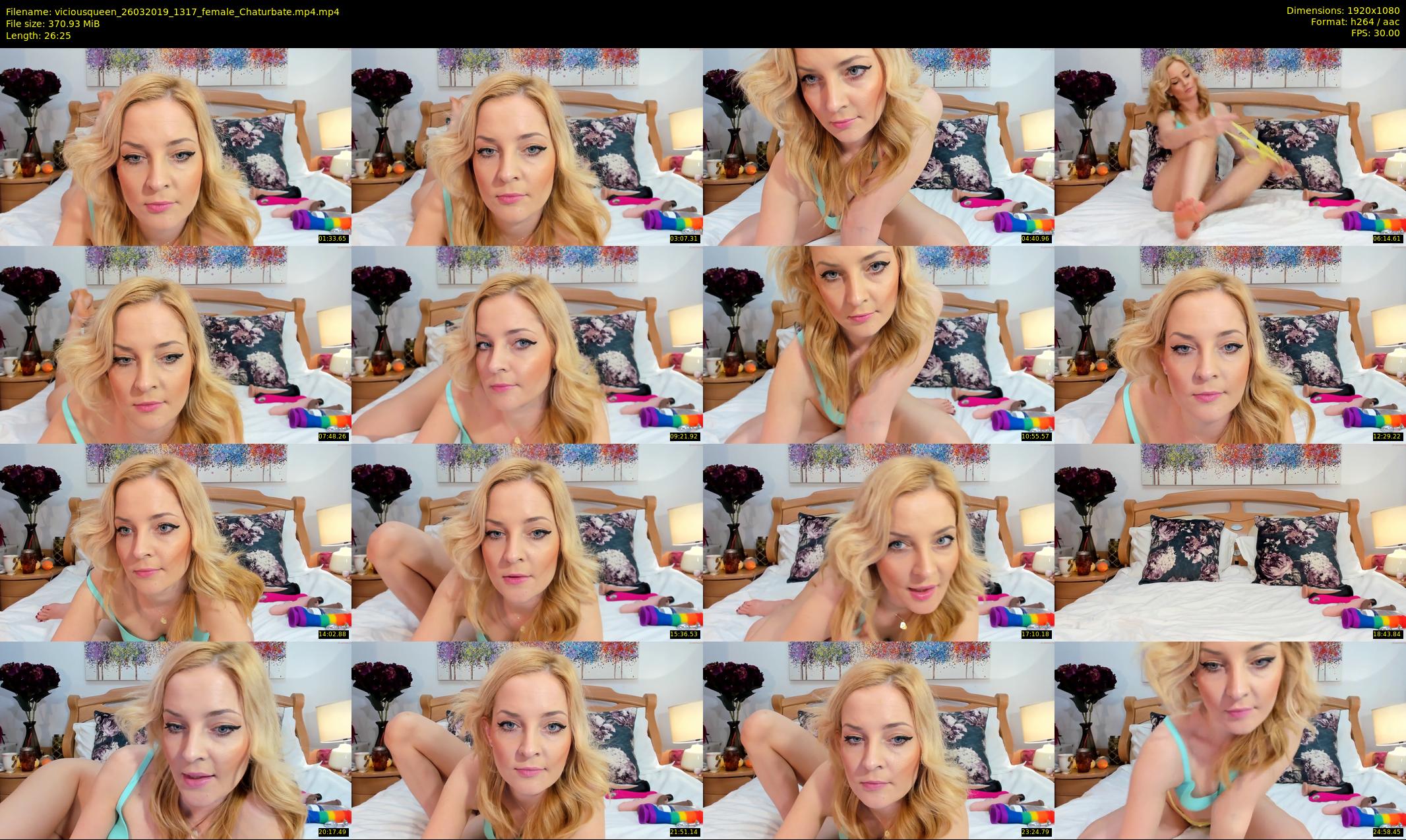 viciousqueen — 27 minute Chaturbate female cam show recording, 1080p, Mar 26, 2019