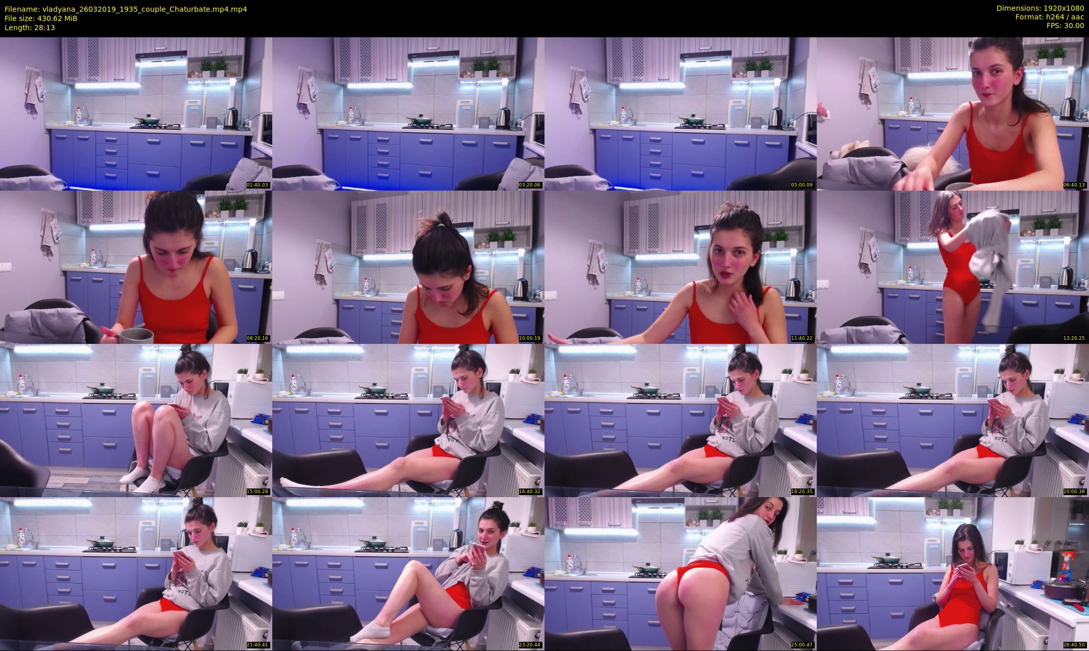 vladyana — 29 minute Chaturbate couple cam show recording, 1080p, Mar 26, 2019
