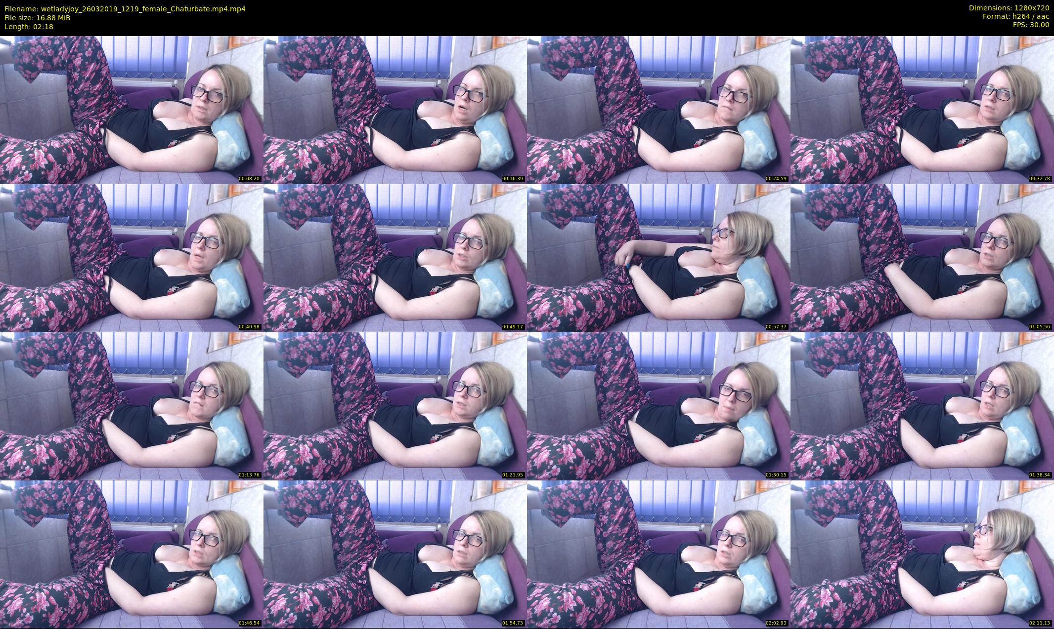wetladyjoy — 3 minute Chaturbate female cam show recording, 720p, Mar 26, 2019