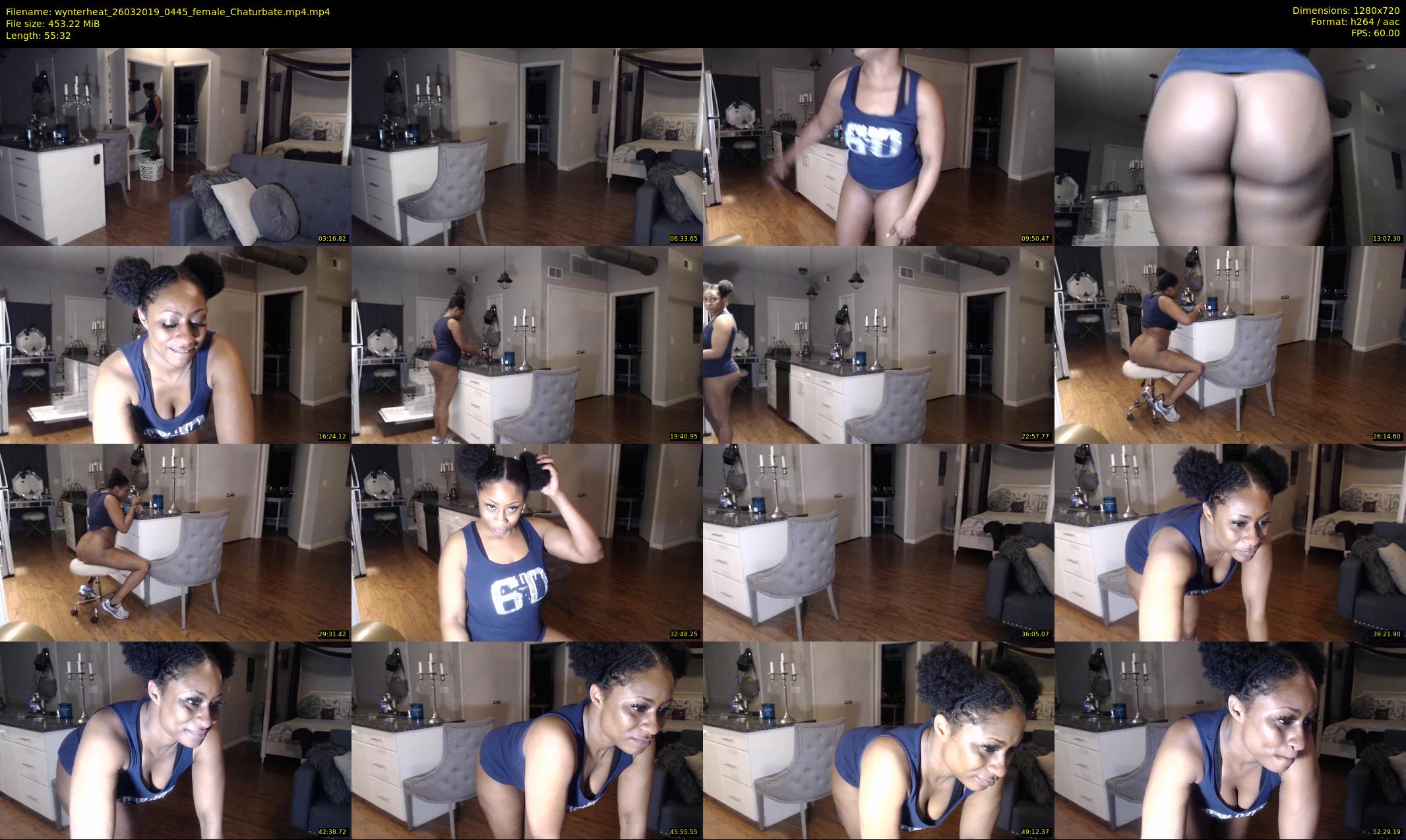 wynterheat — 56 minute Chaturbate female cam show recording, 720p, Mar 26, 2019