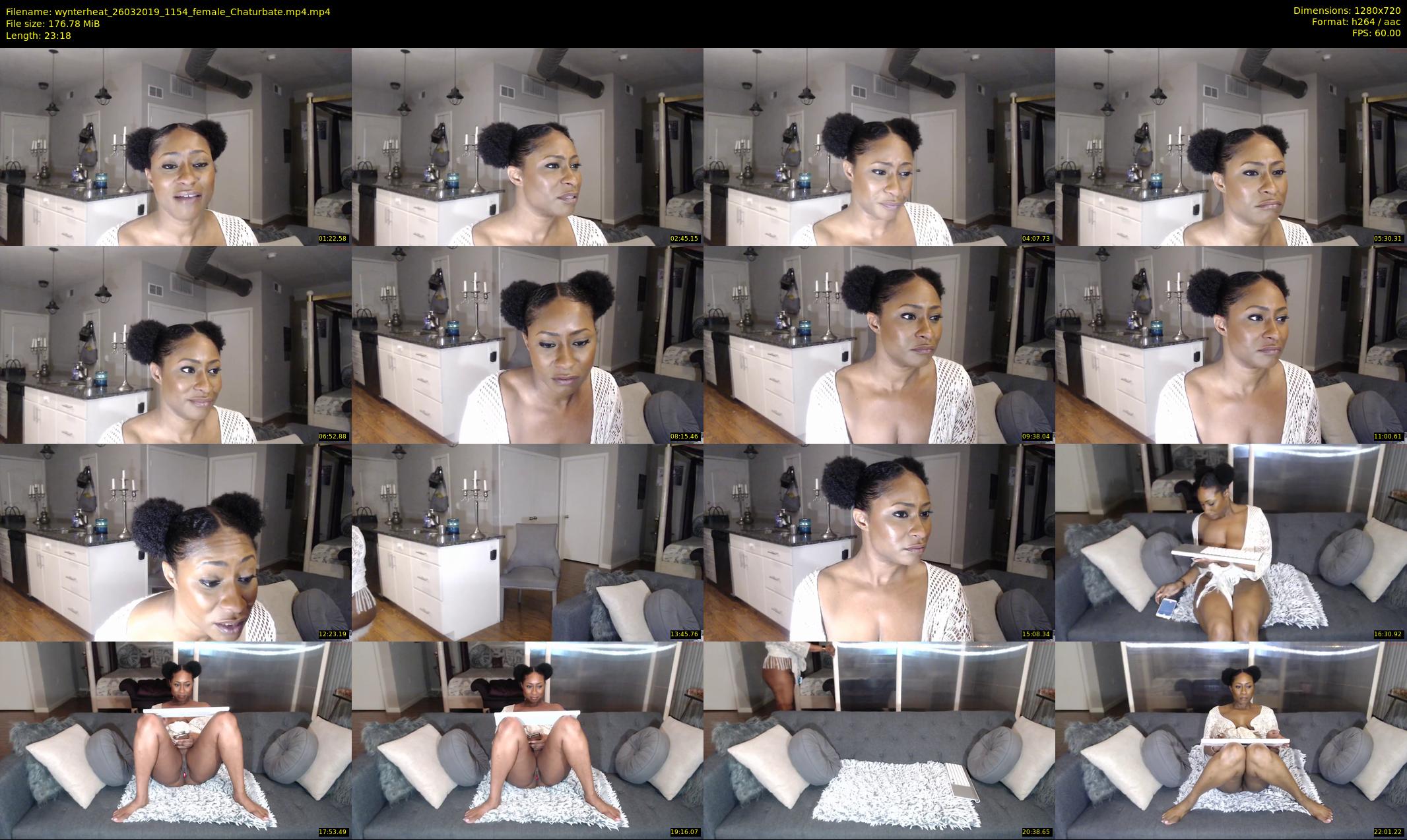 wynterheat — 24 minute Chaturbate female cam show recording, 720p, Mar 26, 2019
