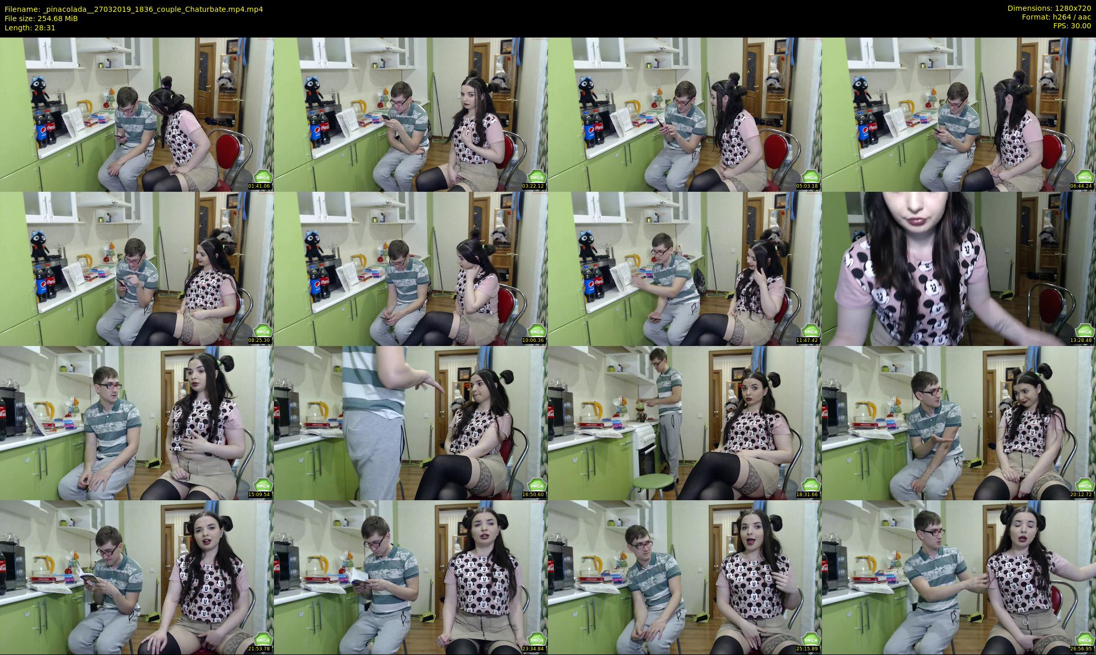 _pinacolada_ — 29 minute Chaturbate couple cam show recording, 720p, Mar 27, 2019