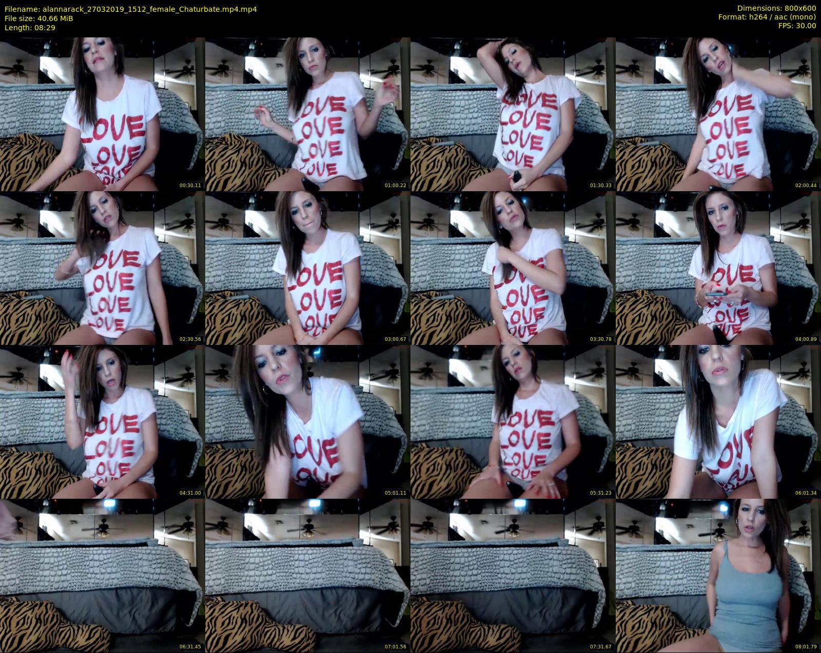 alannarack — 9 minute Chaturbate female cam show recording, 480p, Mar 27, 2019