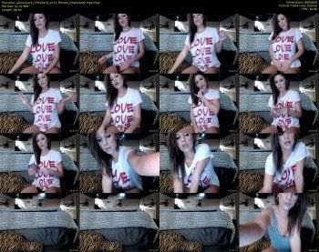 alannarack — 9 minute Chaturbate female cam show recording, 480p, Mar 27, 2019