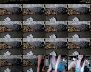alannarack — 20 minute Chaturbate female cam show recording, 480p, Mar 27, 2019