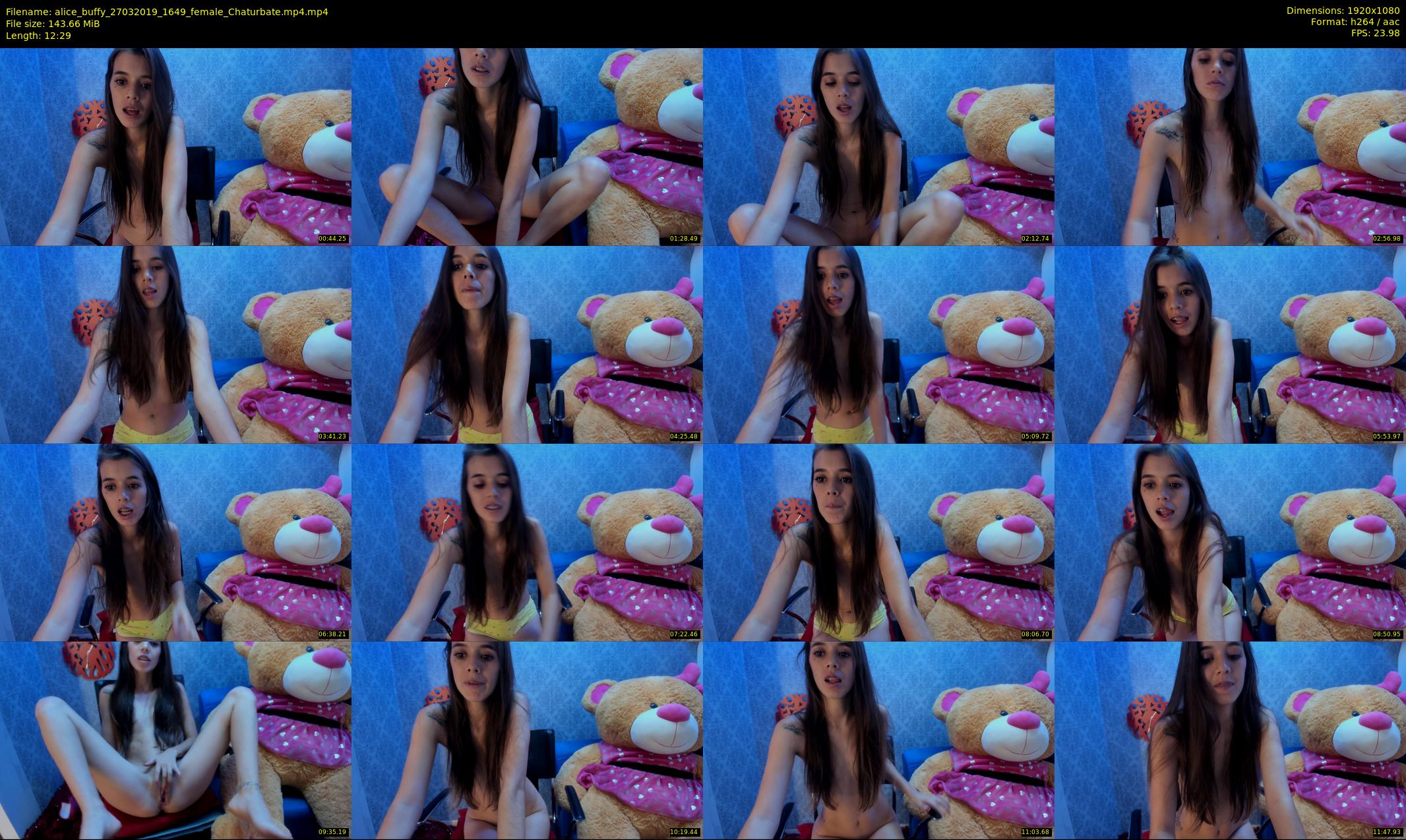 alice_buffy — 13 minute Chaturbate female cam show recording, 1080p, Mar 27, 2019