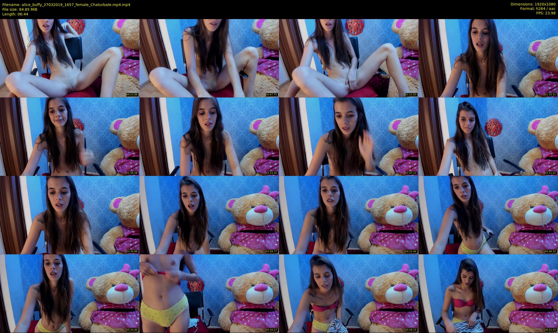 alice_buffy — 7 minute Chaturbate female cam show recording, 1080p, Mar 27, 2019