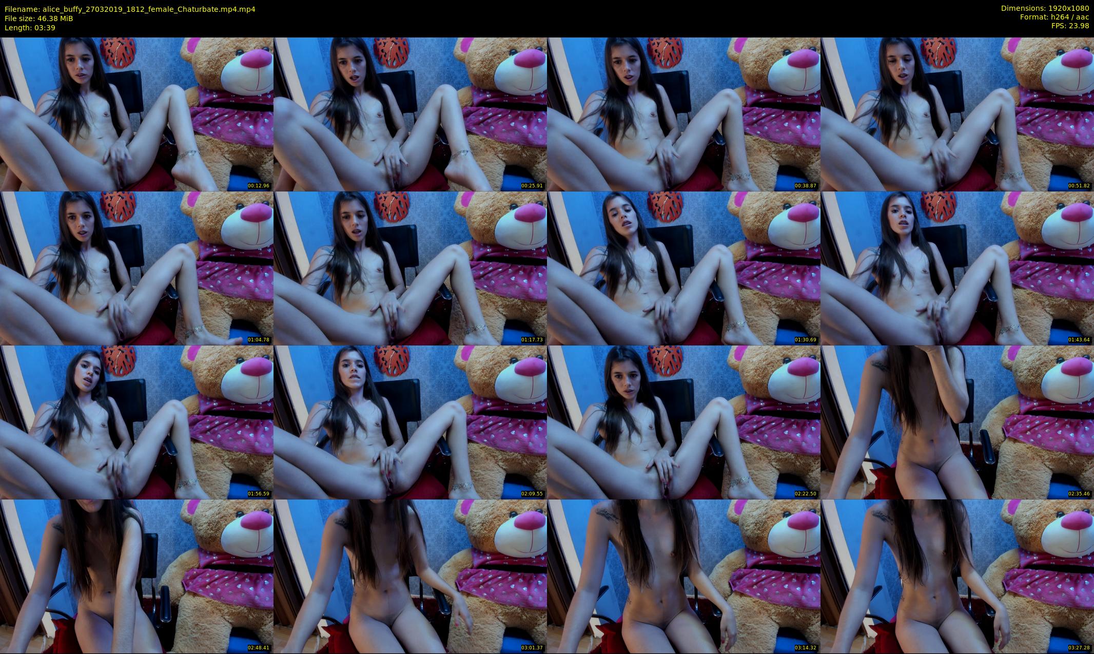 alice_buffy — 4 minute Chaturbate female cam show recording, 1080p, Mar 27, 2019