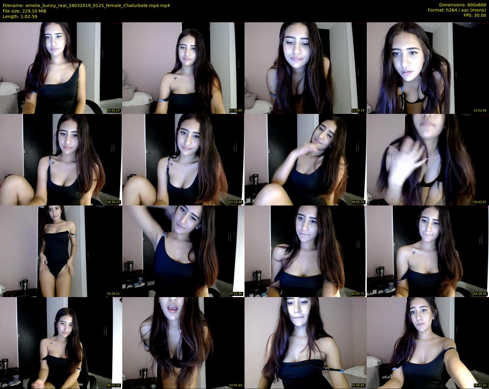 amelie_bunny_real — 63 minute Chaturbate female cam show recording, 480p, Mar 28, 2019