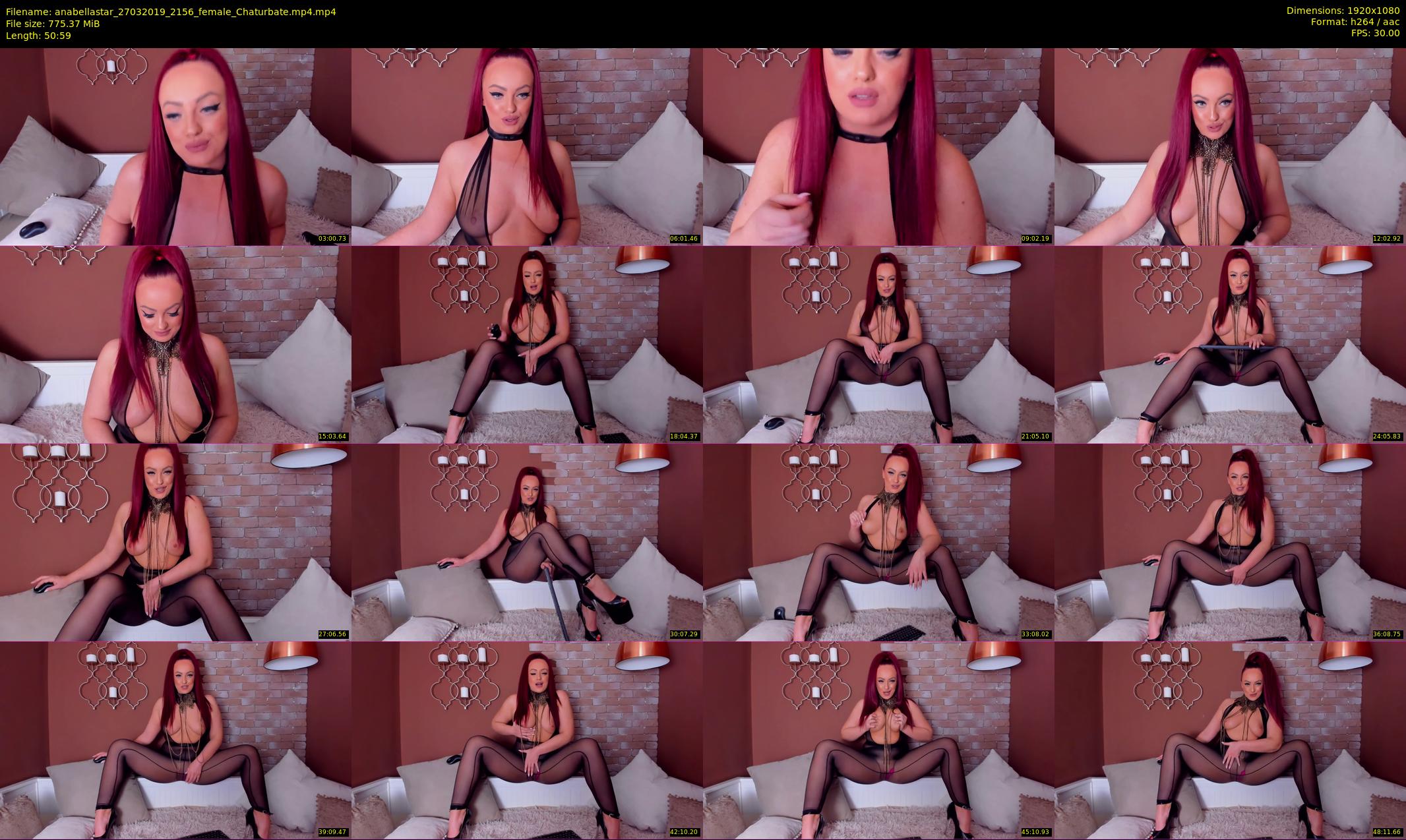 anabellastar — 51 minute Chaturbate female cam show recording, 1080p, Mar 27, 2019