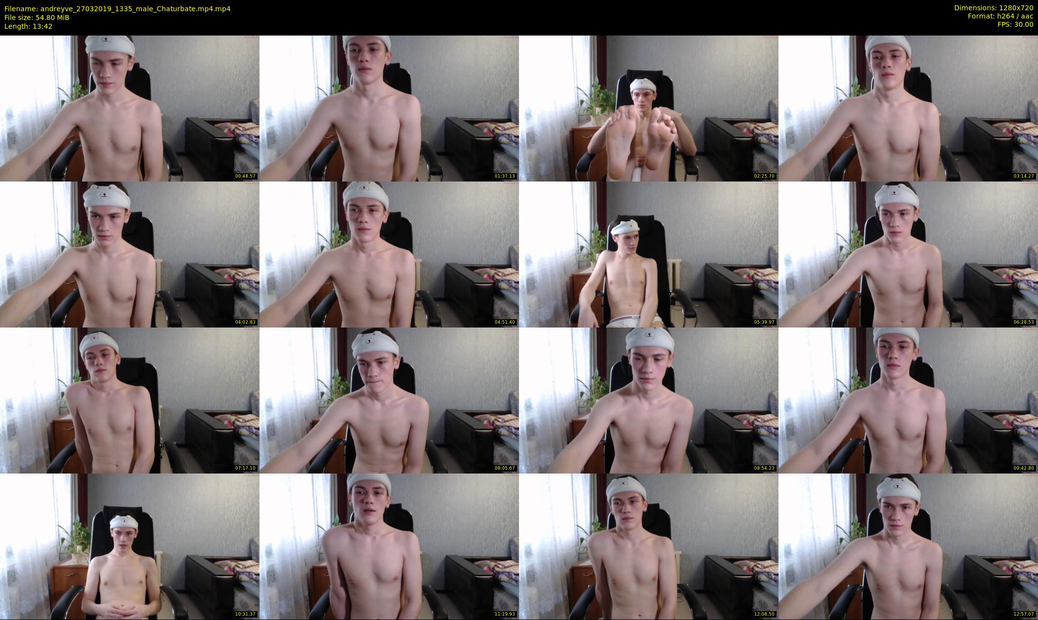 andreyve — 14 minute Chaturbate male cam show recording, 720p, Mar 27, 2019