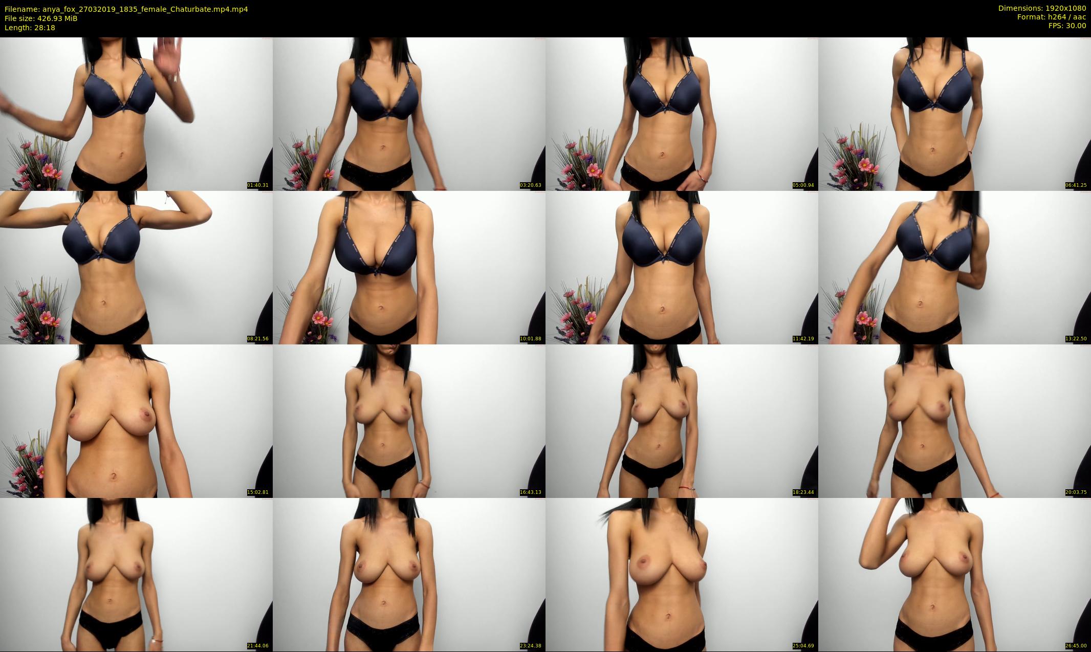 anya_fox — 29 minute Chaturbate female cam show recording, 1080p, Mar 27, 2019