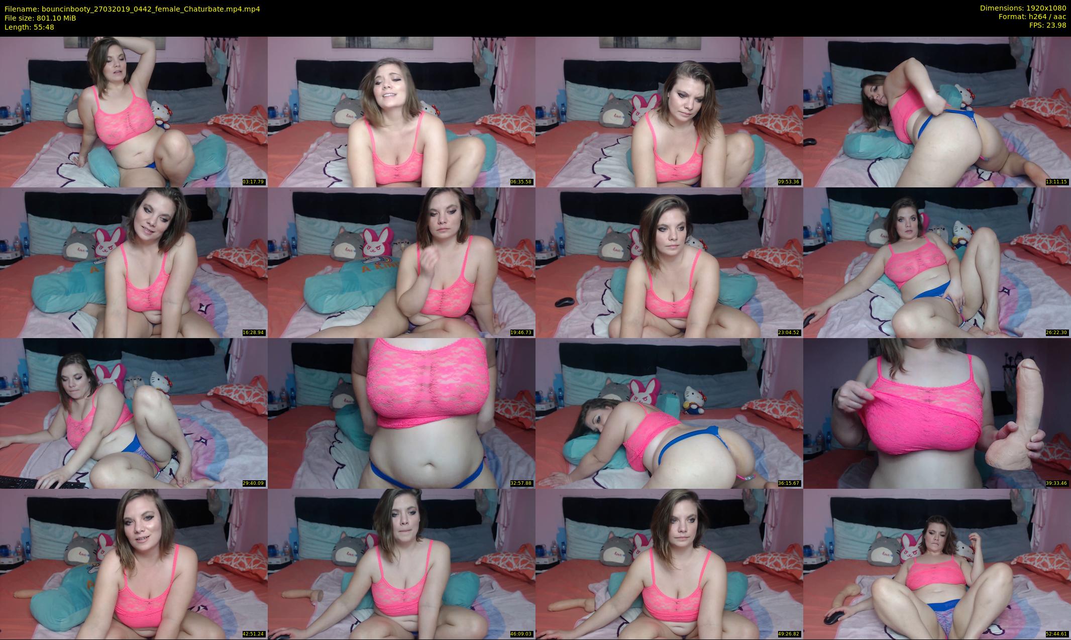 bouncinbooty — 56 minute Chaturbate female cam show recording, 1080p, Mar 27, 2019