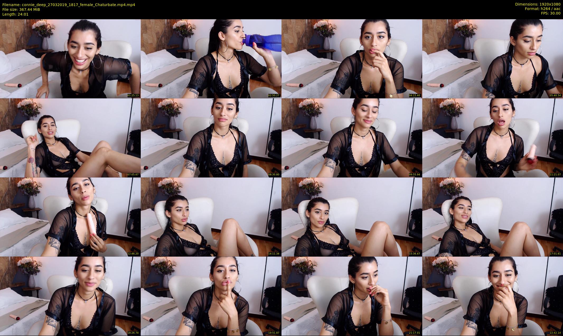 connie_deep — 25 minute Chaturbate female cam show recording, 1080p, Mar 27, 2019