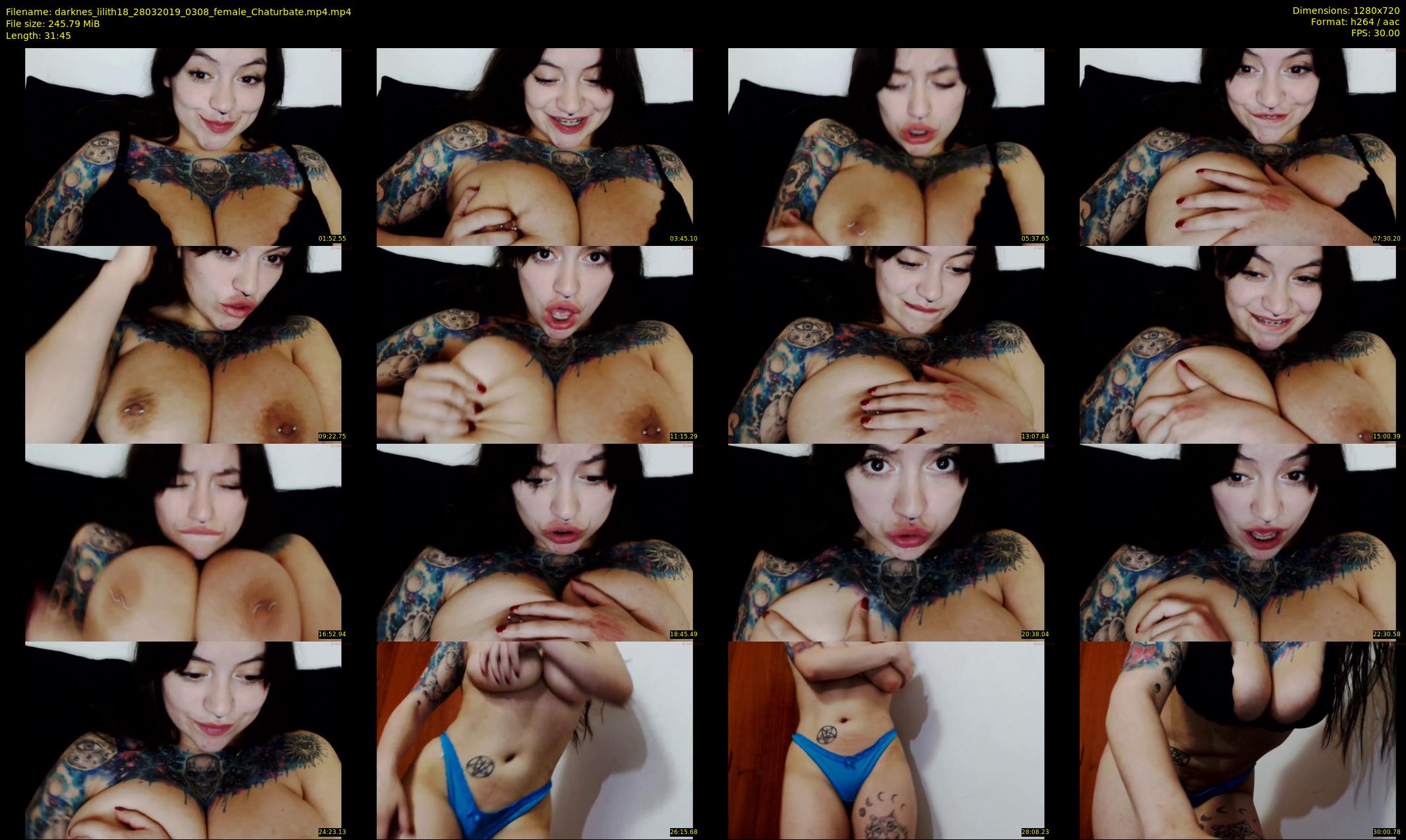 darknes_lilith18 — 32 minute Chaturbate female cam show recording, 720p, Mar 28, 2019